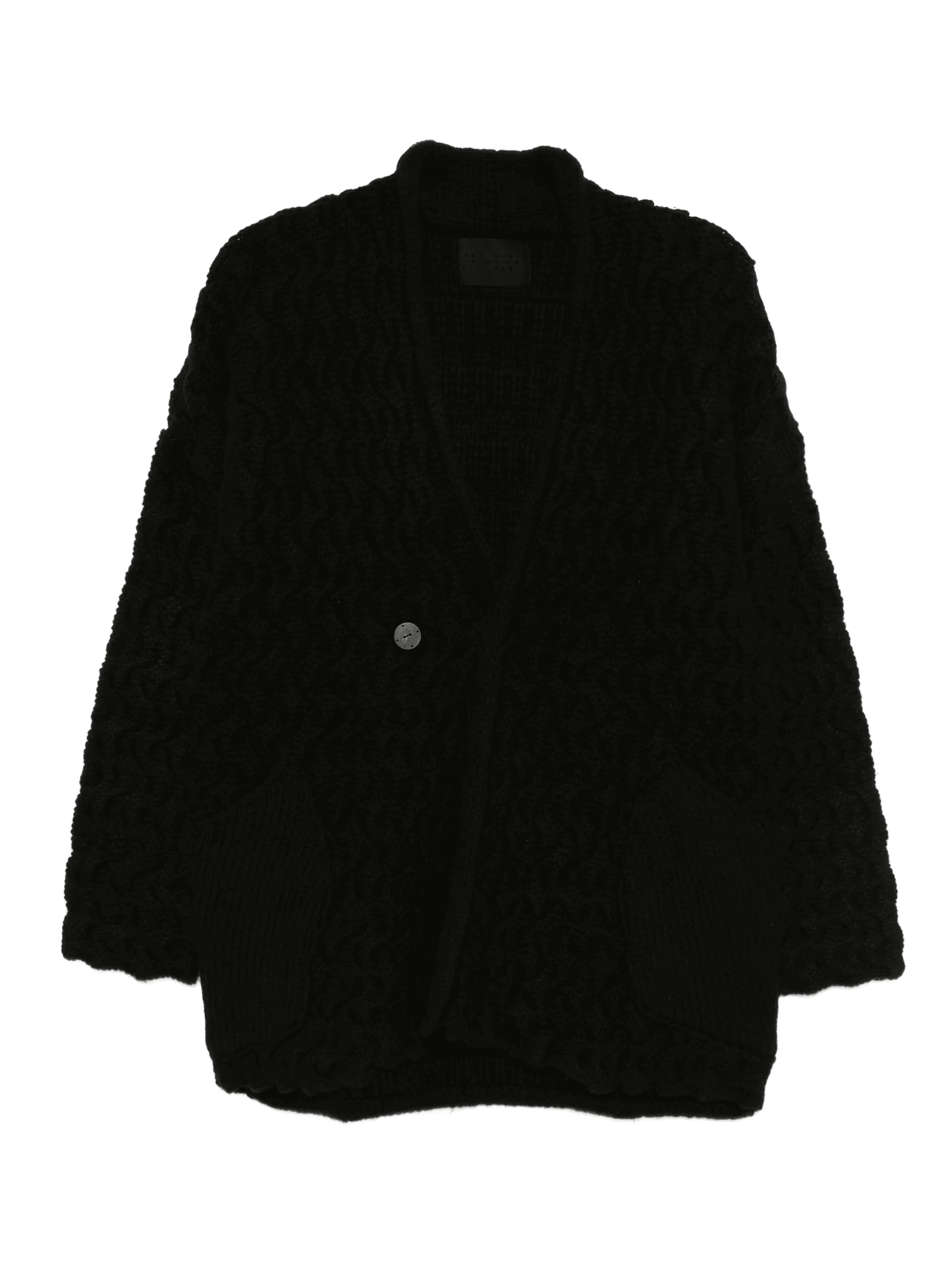 cable-knit cardigan - Image 1