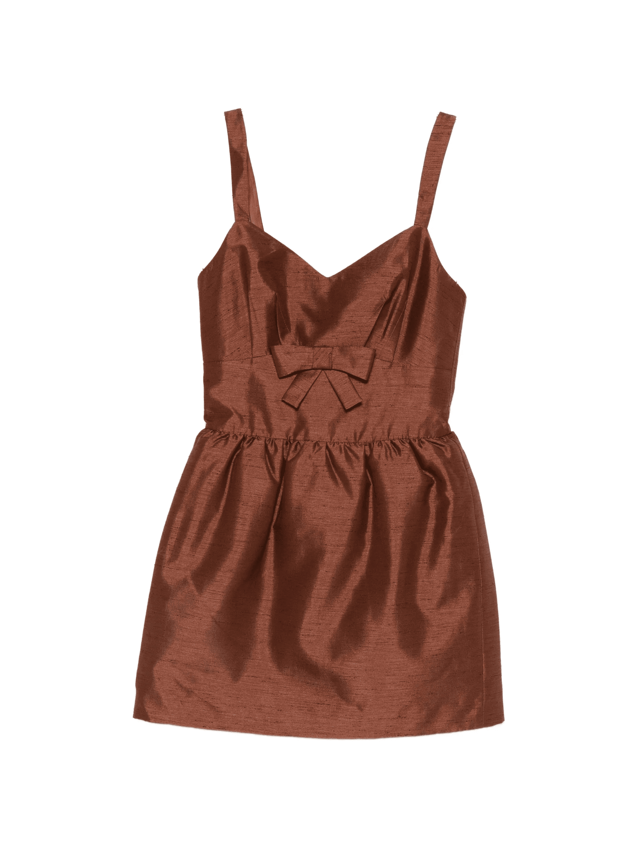 bow detail mini dress - Image 1