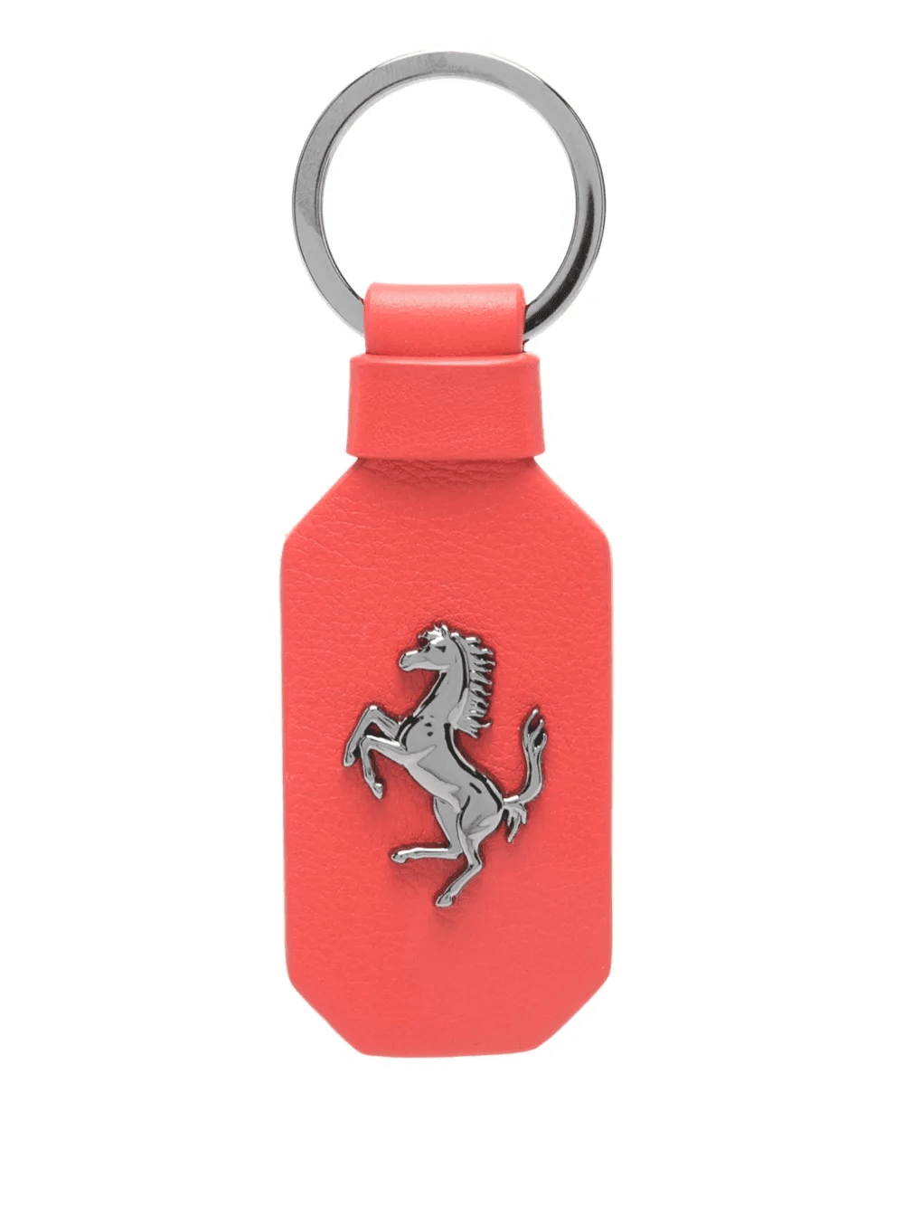 Prancing Horse leather keyring - Image 1