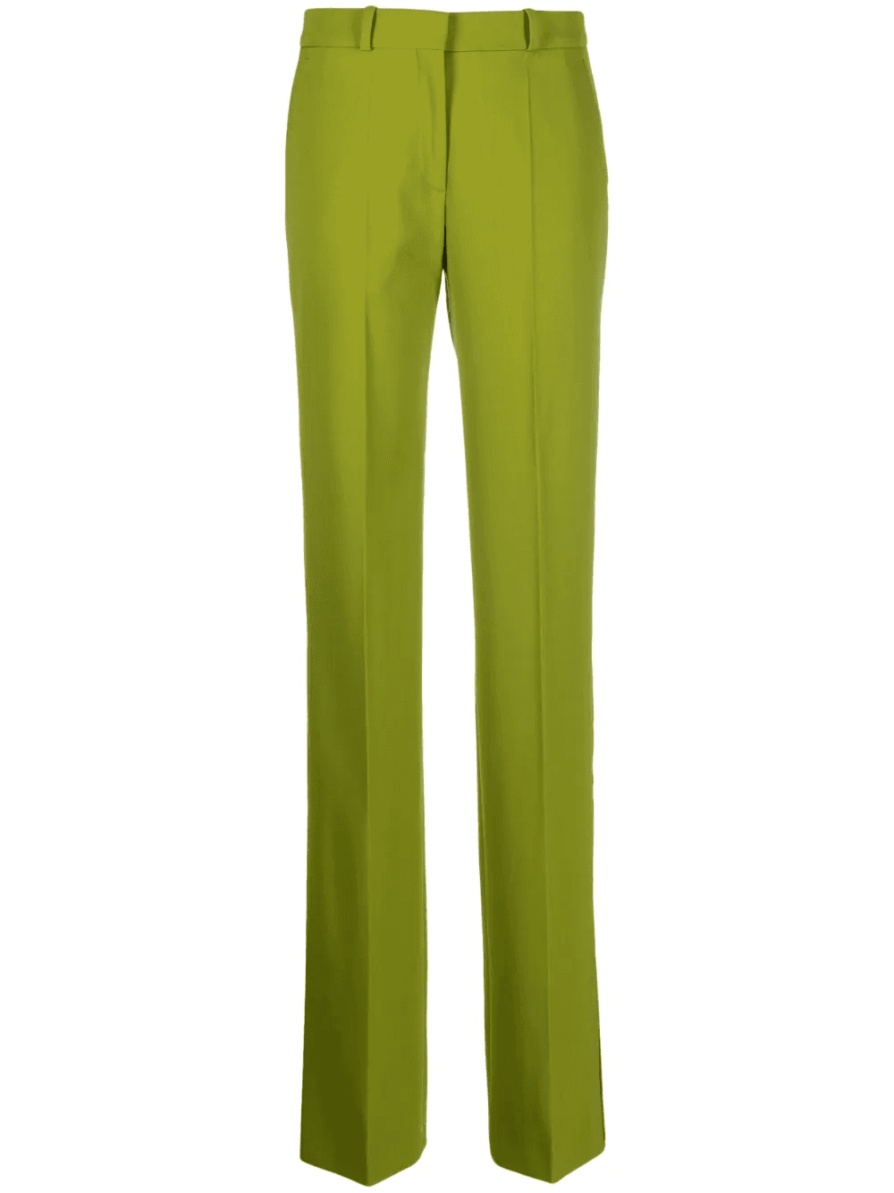 pressed-crease straight-leg trousers - Image 1