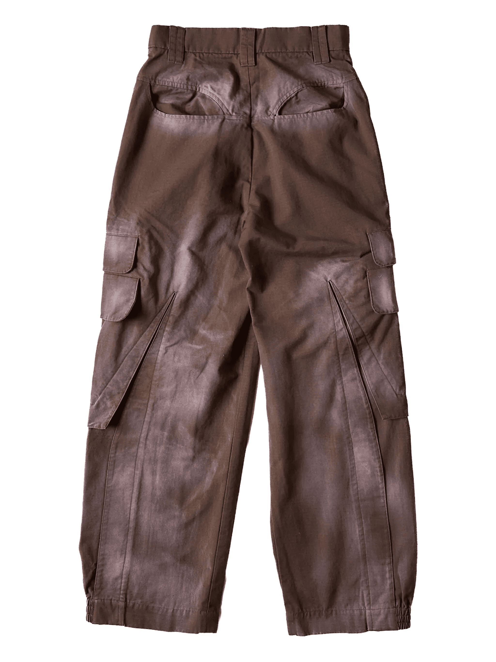 sprayed-effect cargo pants - Image 1