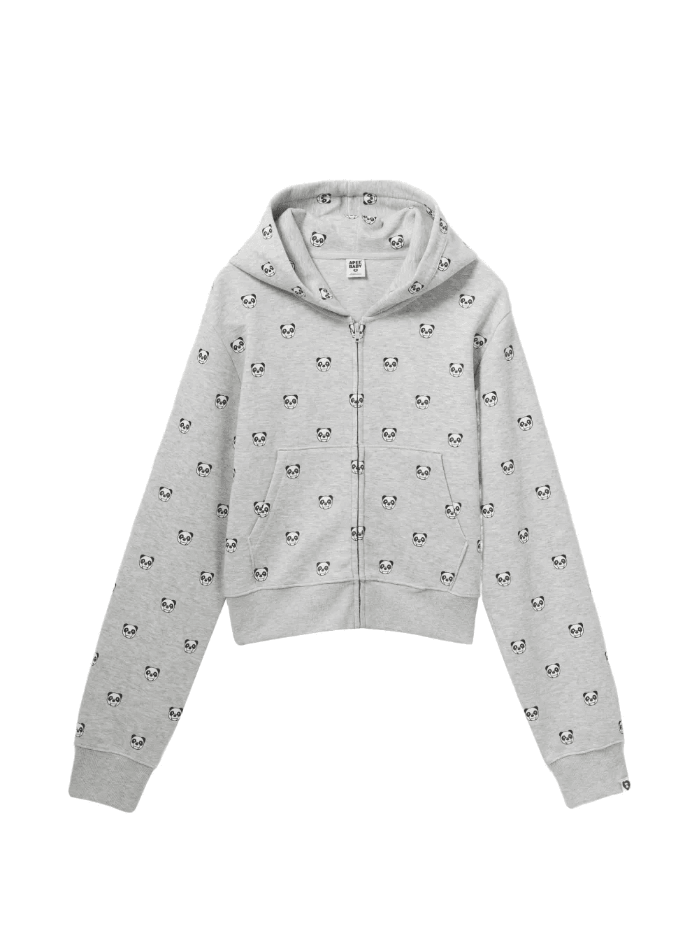 panda-print hoodie - Image 1