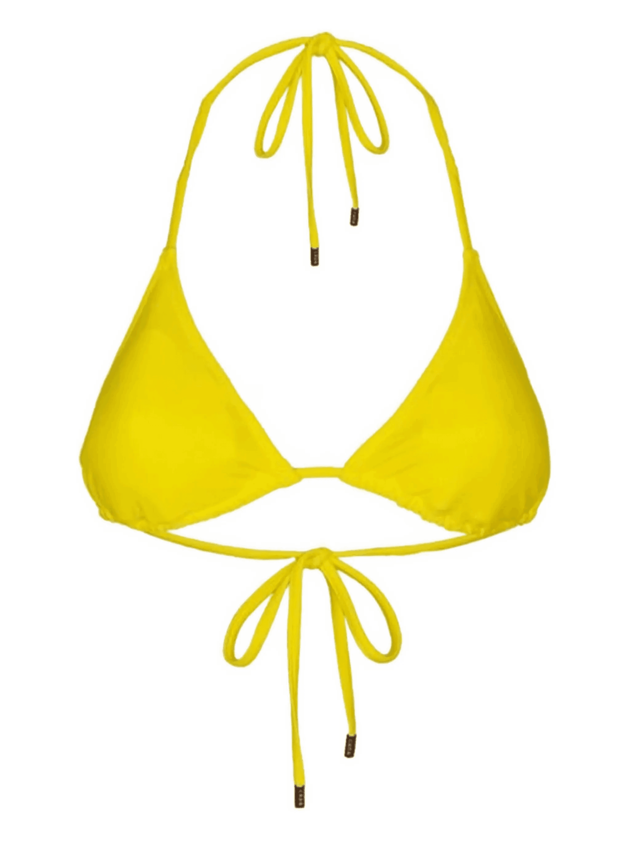tie triangle bikini top - Image 1