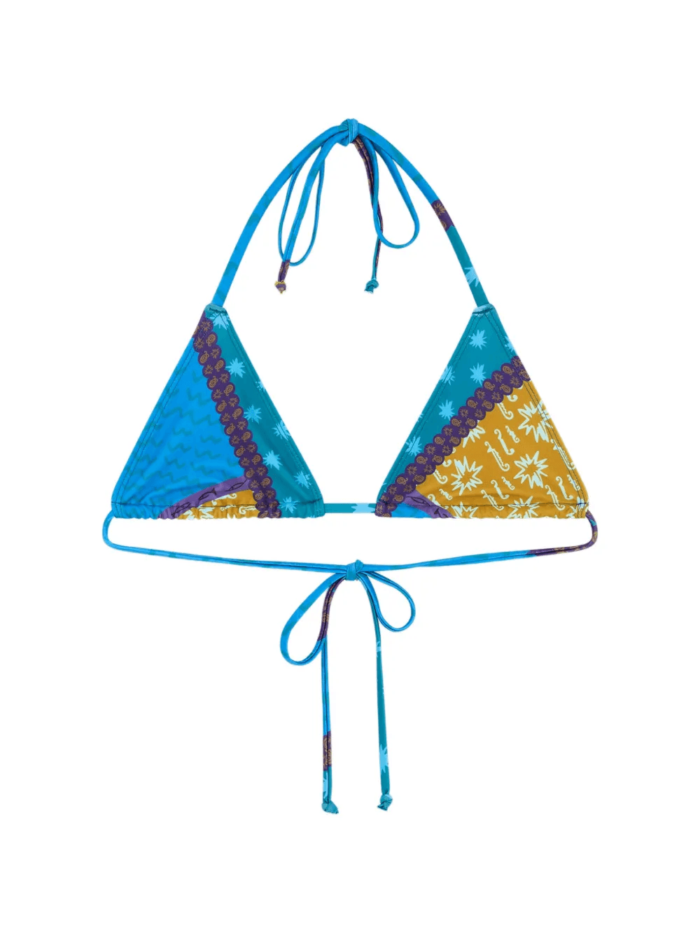 Blue Estrellitas bikini top - Image 1