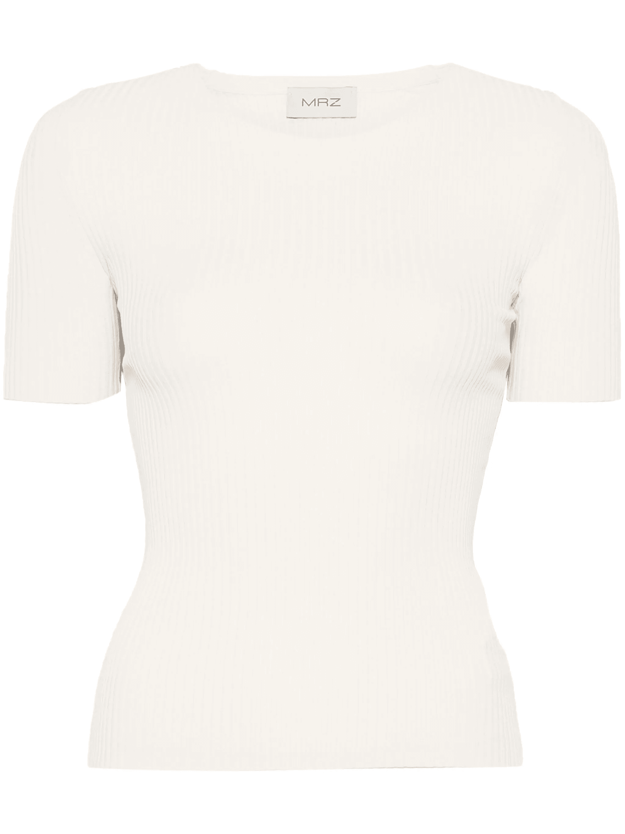 ribbed T-shirt - Image 1