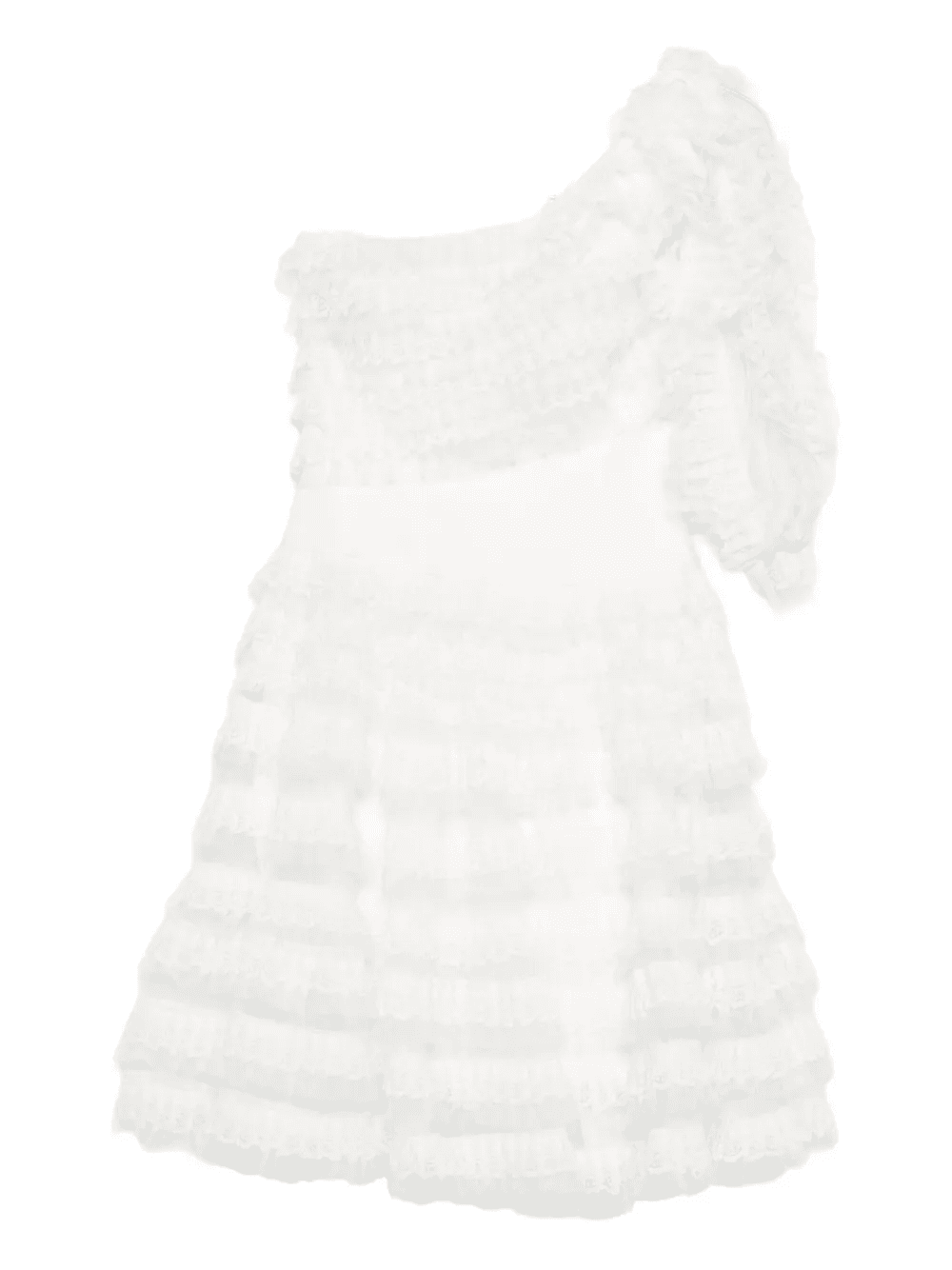 ruffled one-shoulder dress - Image 1