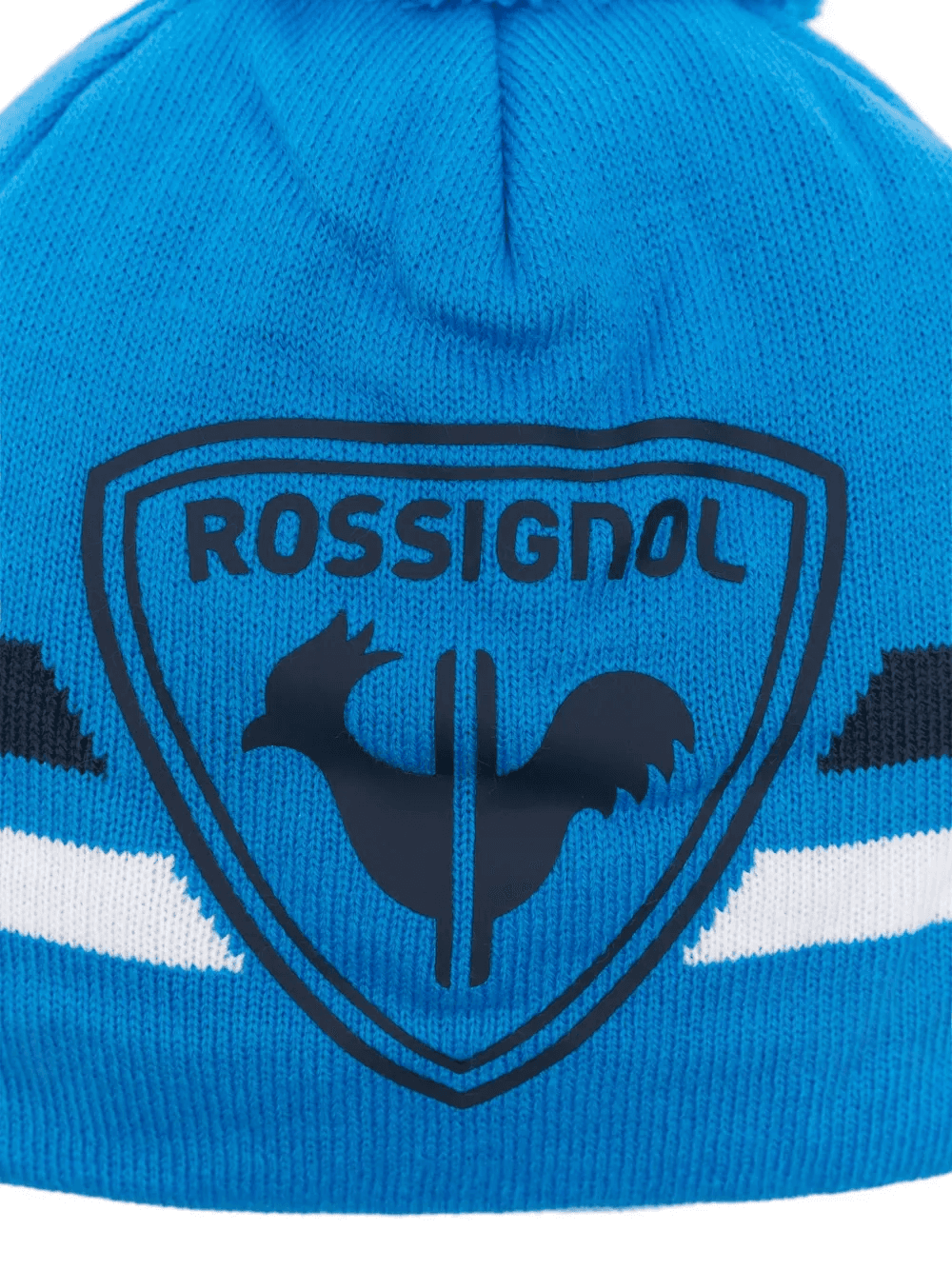 logo-print pompom beanie - Image 1