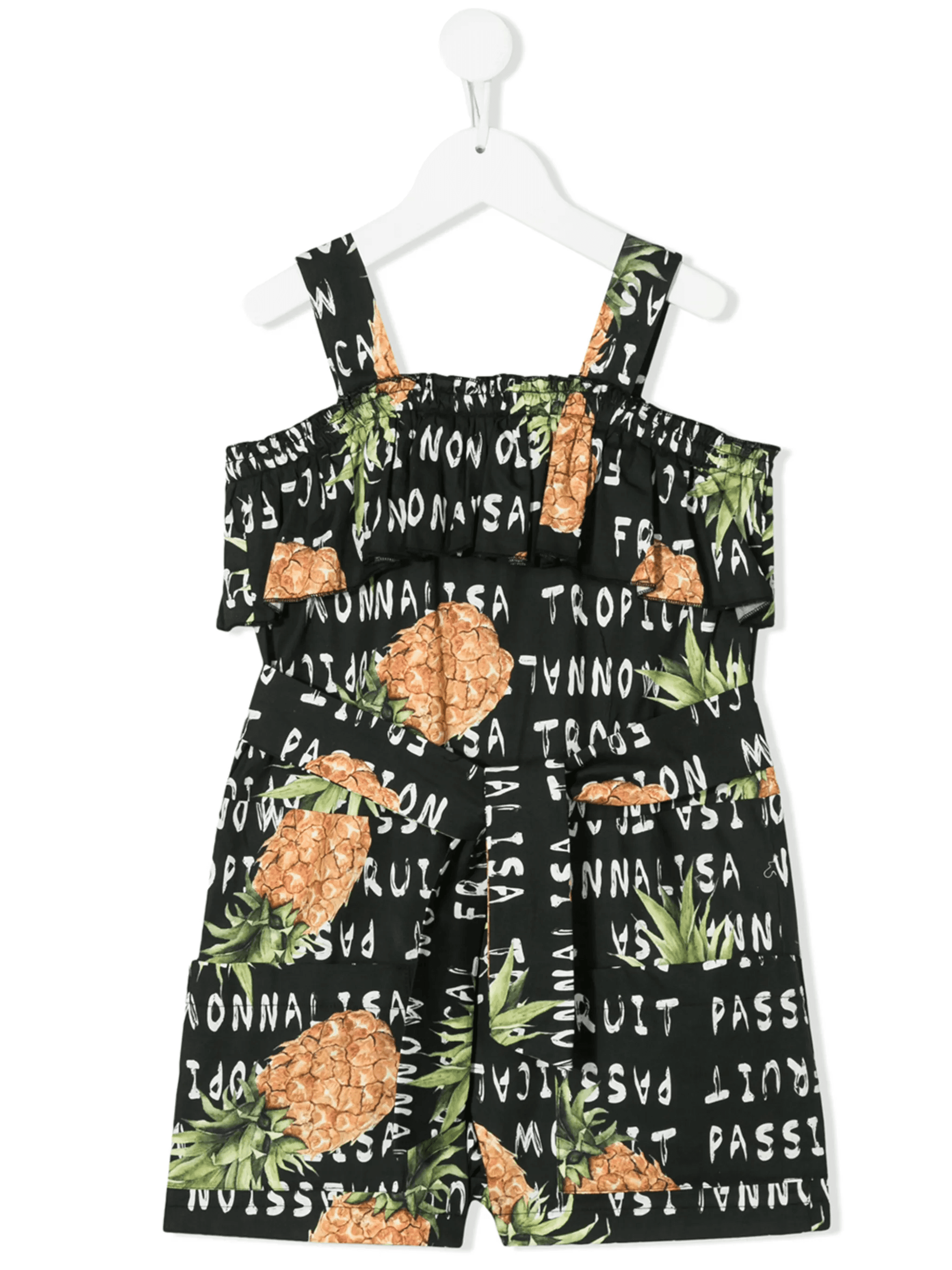 pineapple-print playsuit - Image 1