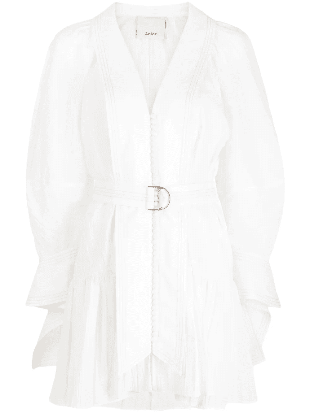 Greenwell belted-waist minidress - Image 1