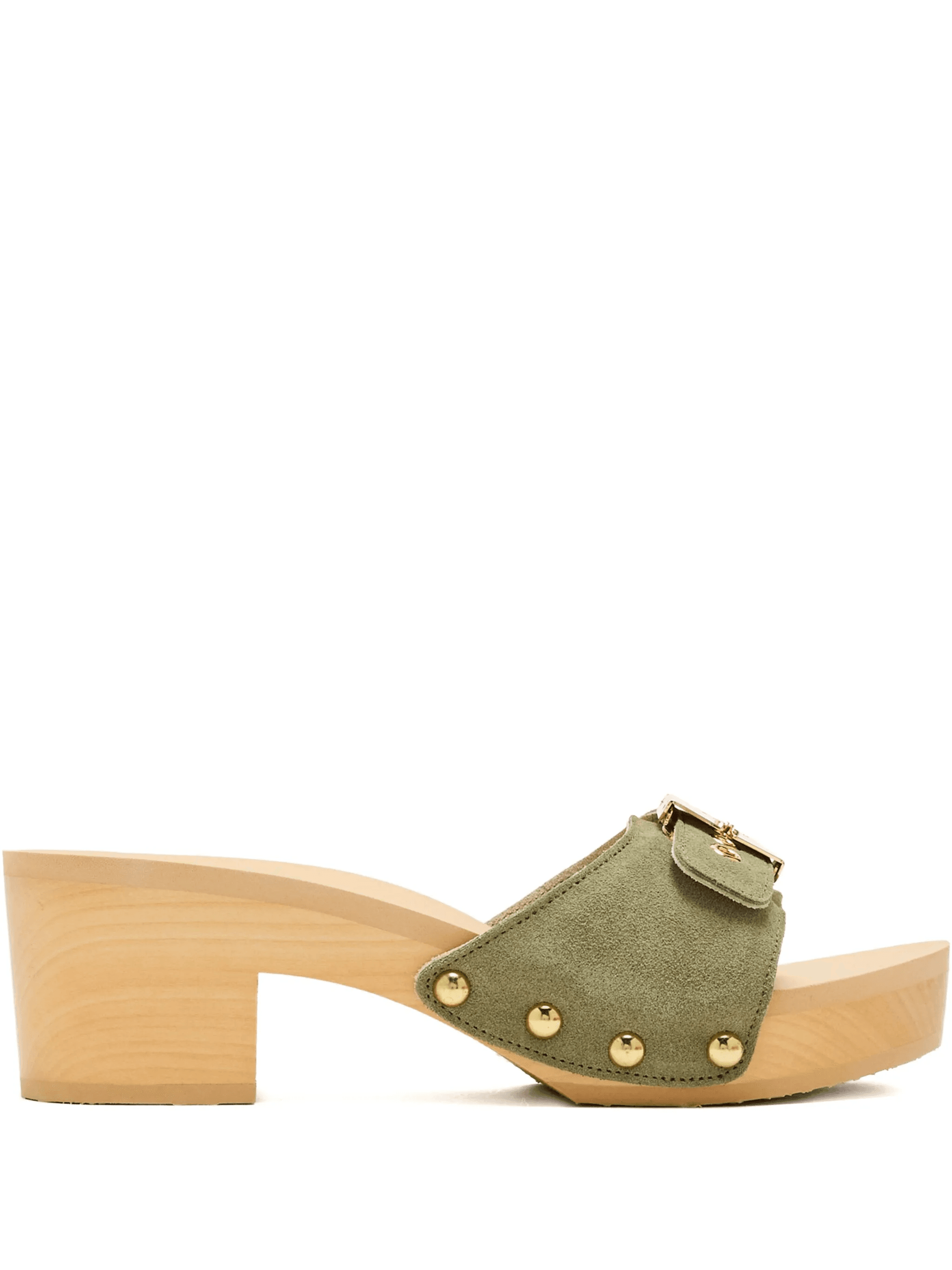 65mm buckle-fastening studded sandals - Image 1