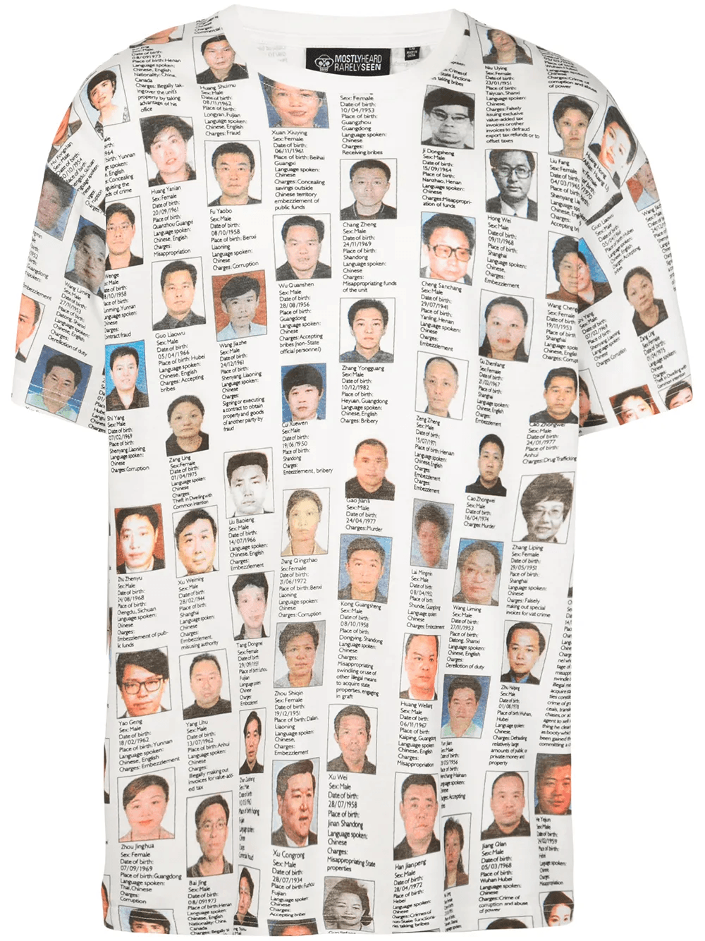 Mostly Wanted T-shirt - Image 1