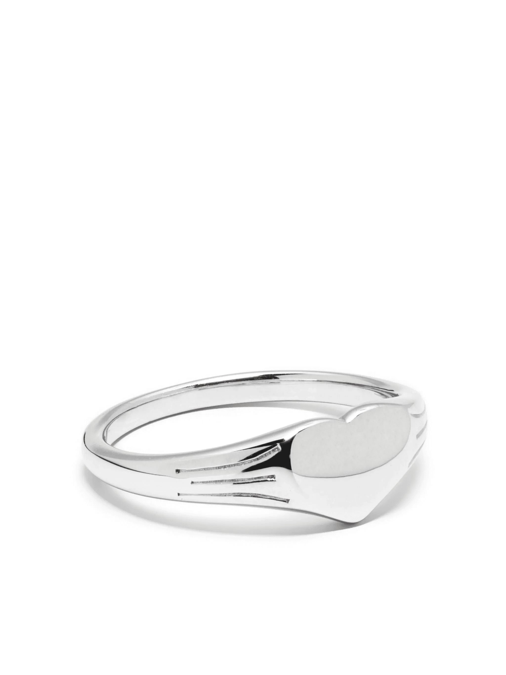 Heart engraveable ring - Image 1