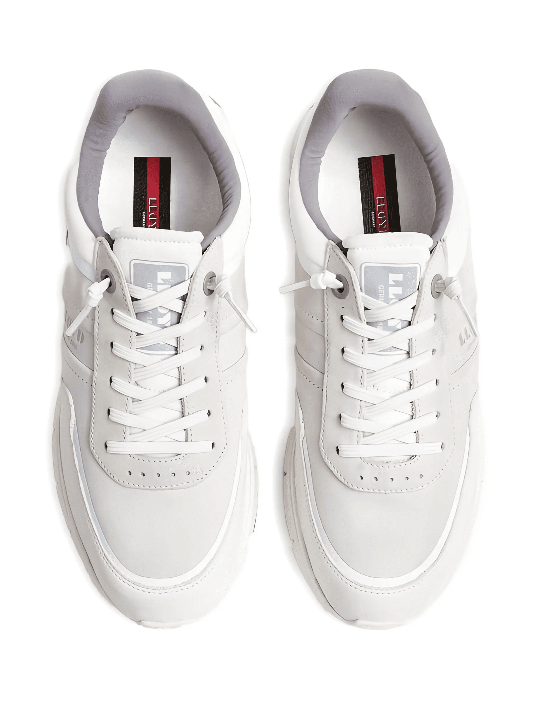 Endley panelled lace-up sneakers - Image 1