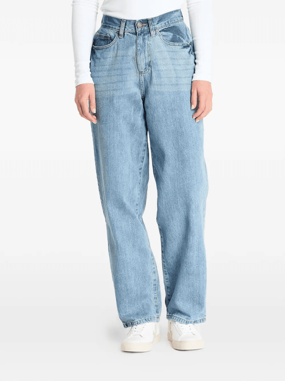 washed-finish jeans - Image 1