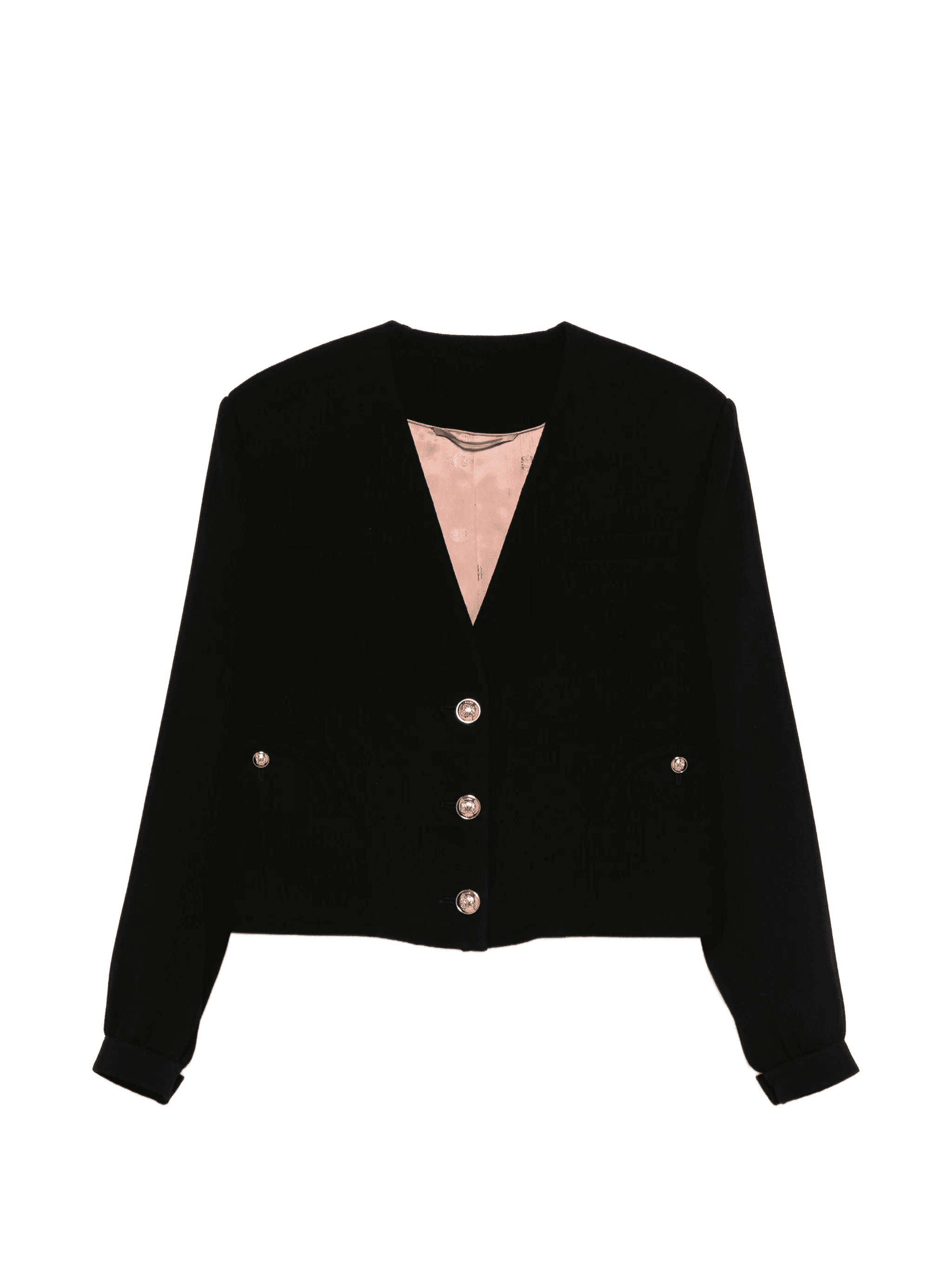 Riviera button crop jacket - Image 1