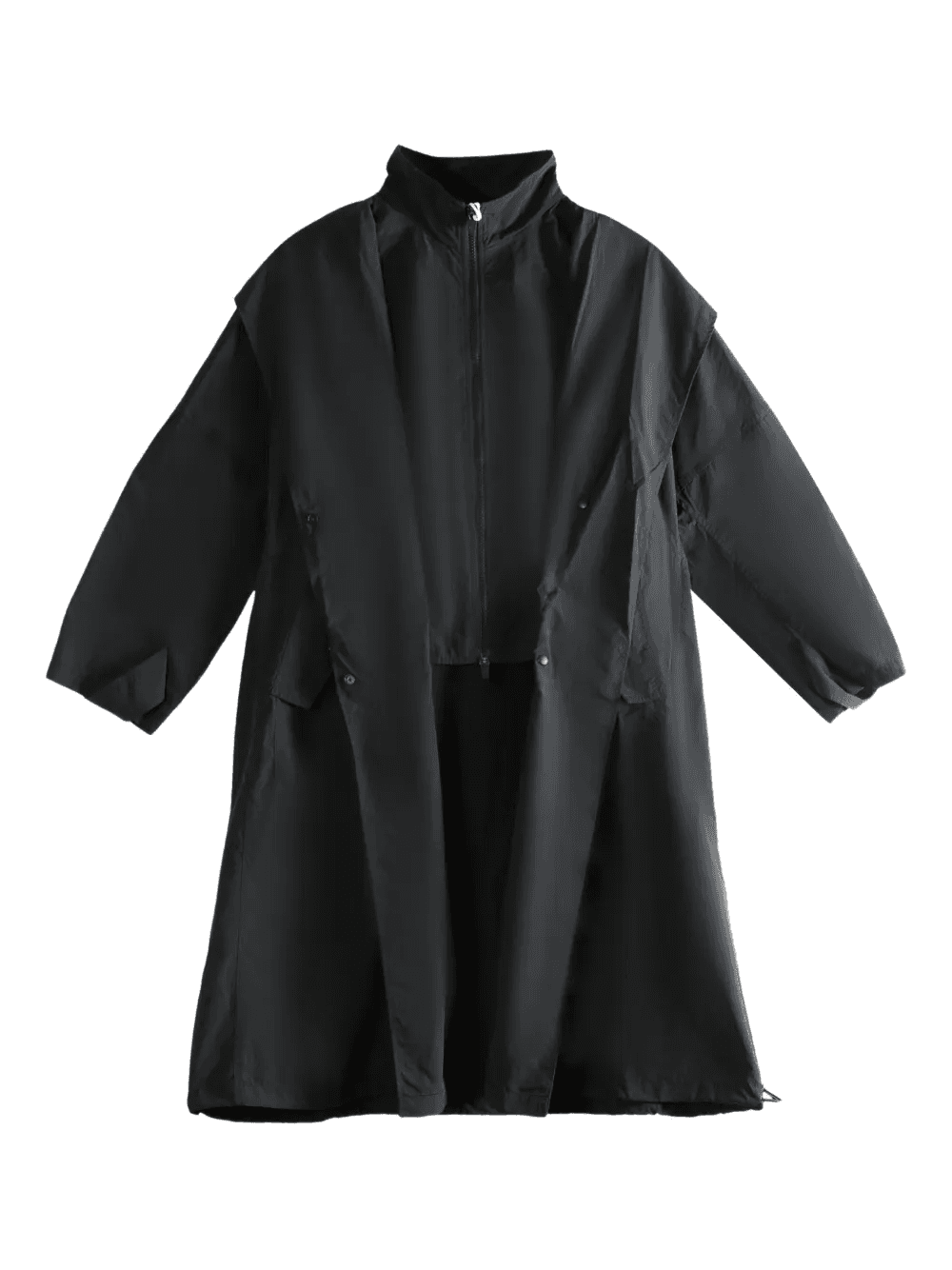 zip hooded parka - Image 1