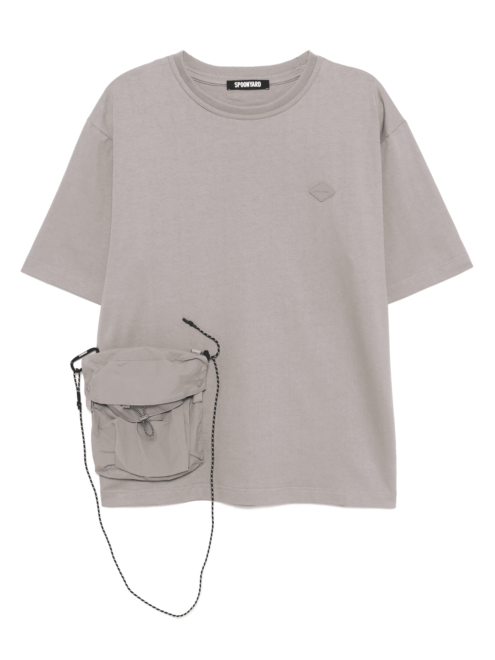 attached pocket T-shirt - Image 1