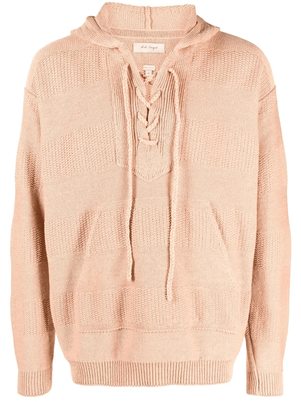 knitted hoodie sweater - Image 1