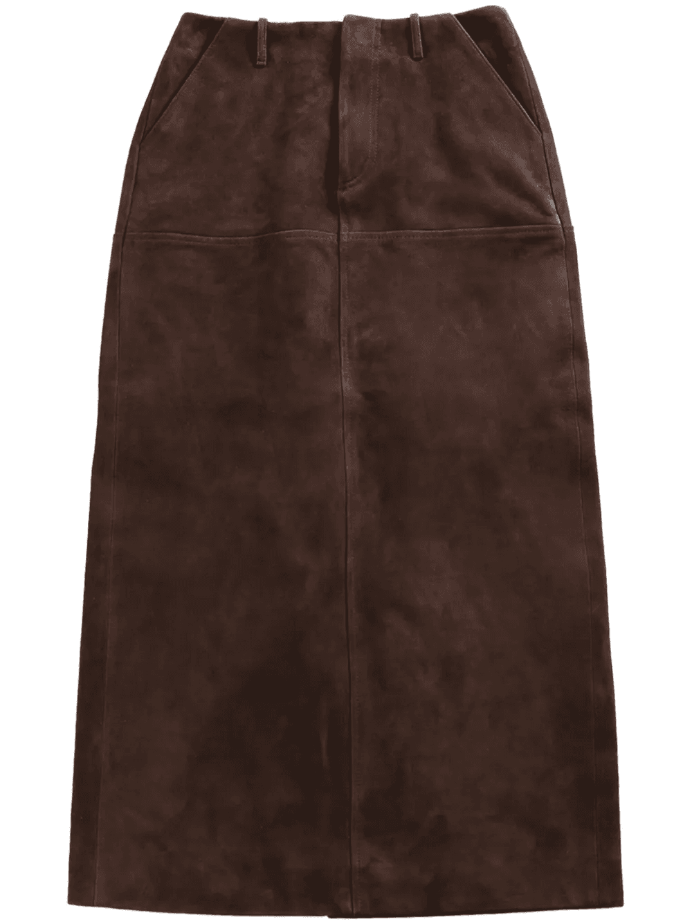 suede midi skirt - Image 1