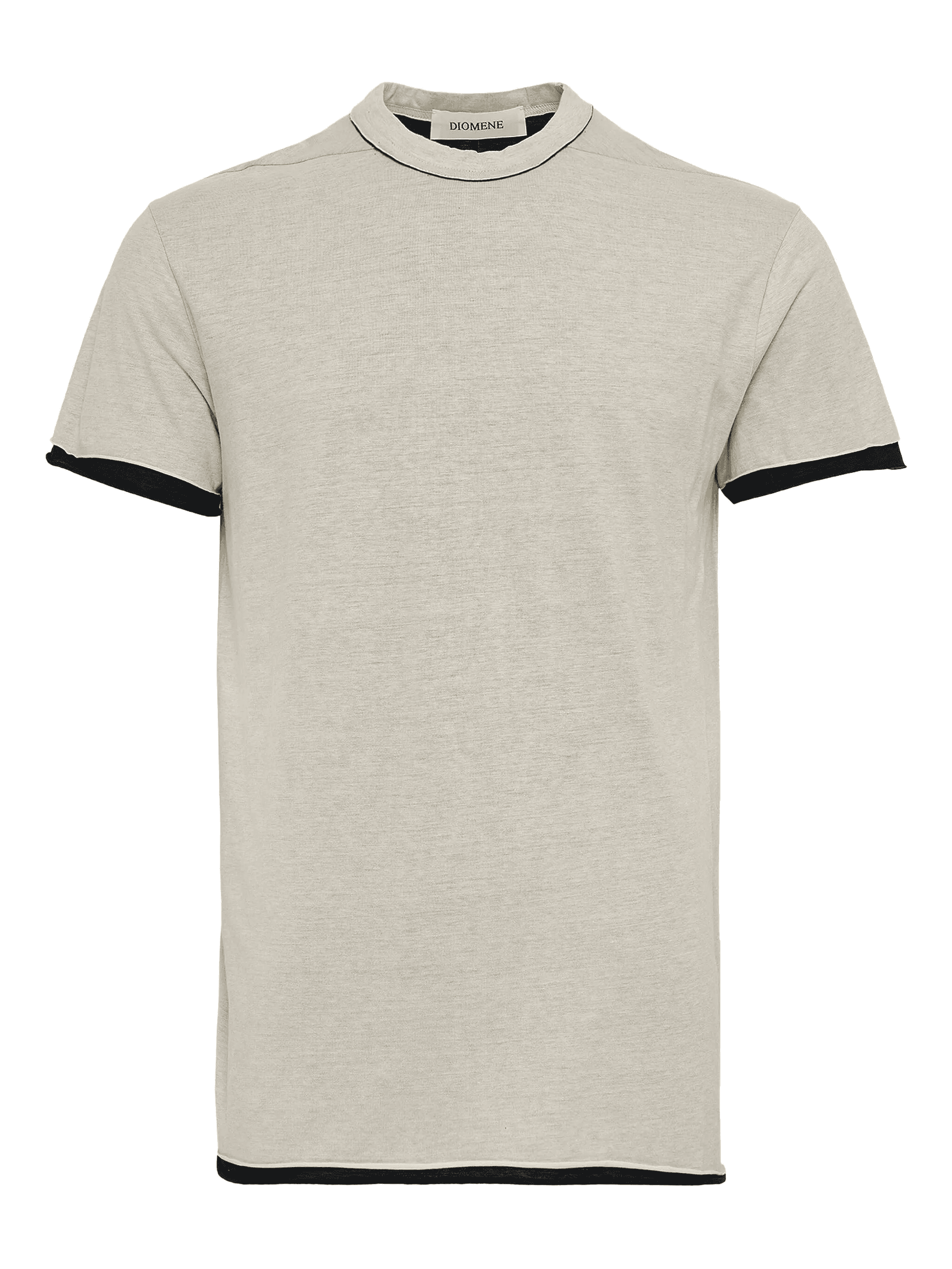 contrast-trim T-shirt - Image 1