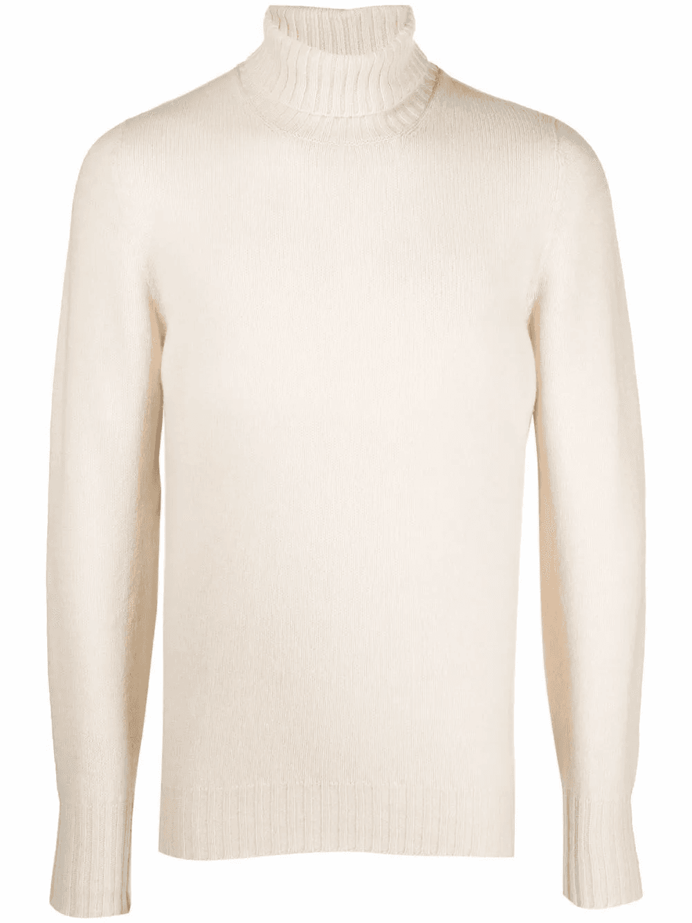 ribbed knit turtleneck jumper - Image 1