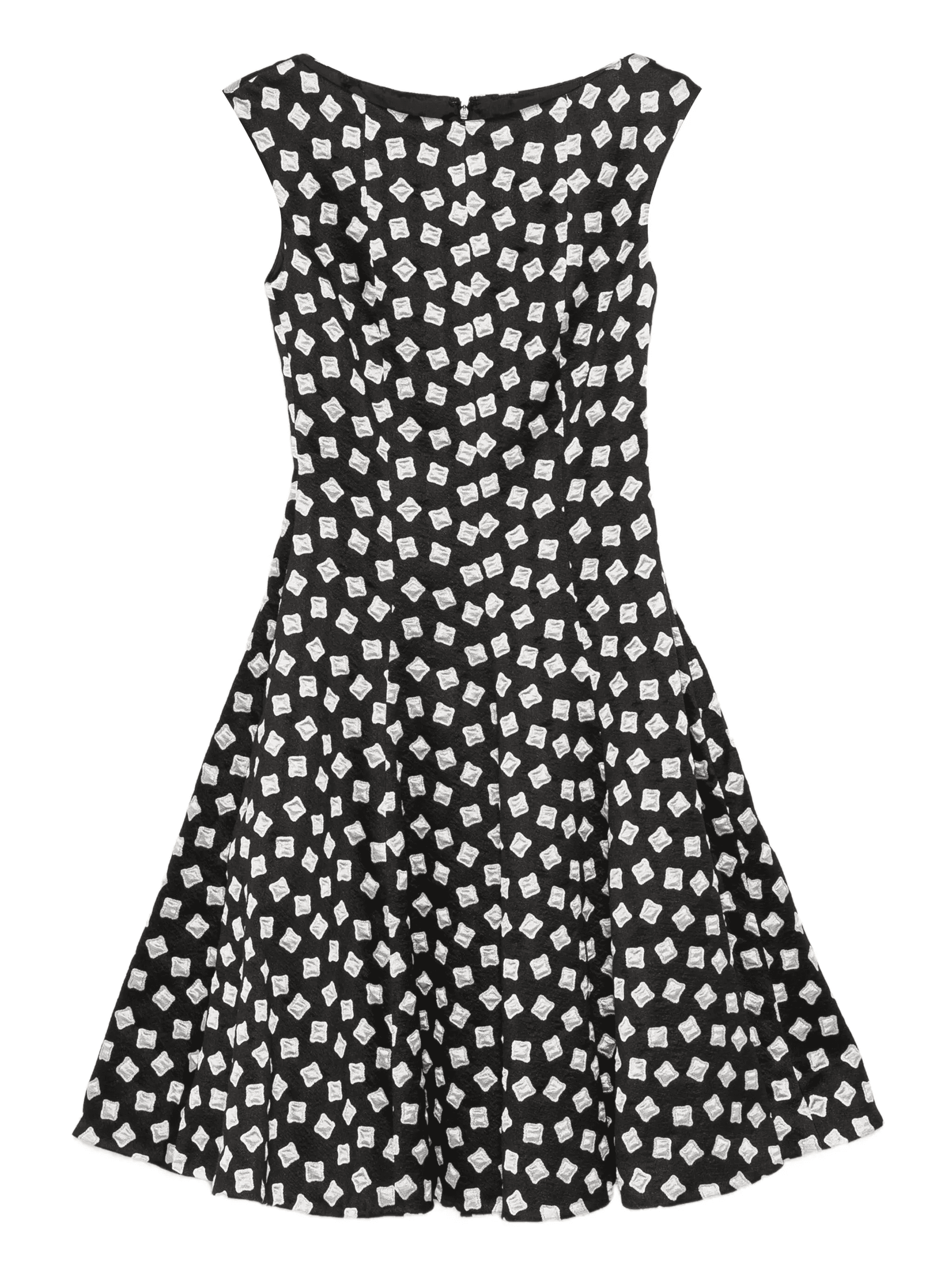 geometric-print dress - Image 1