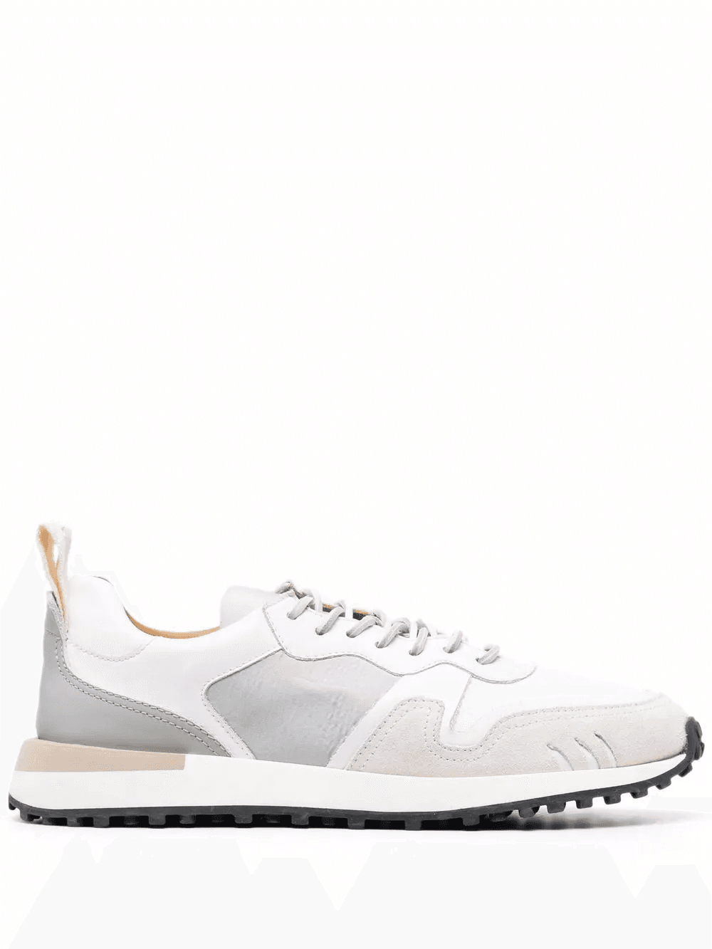 panelled design sneakers - Image 1