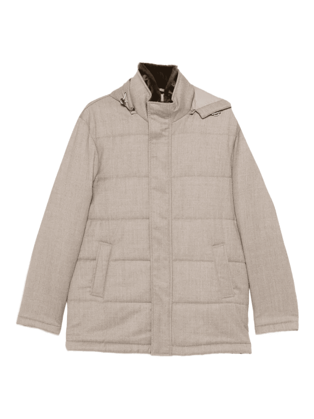 padded hooded jacket - Image 1