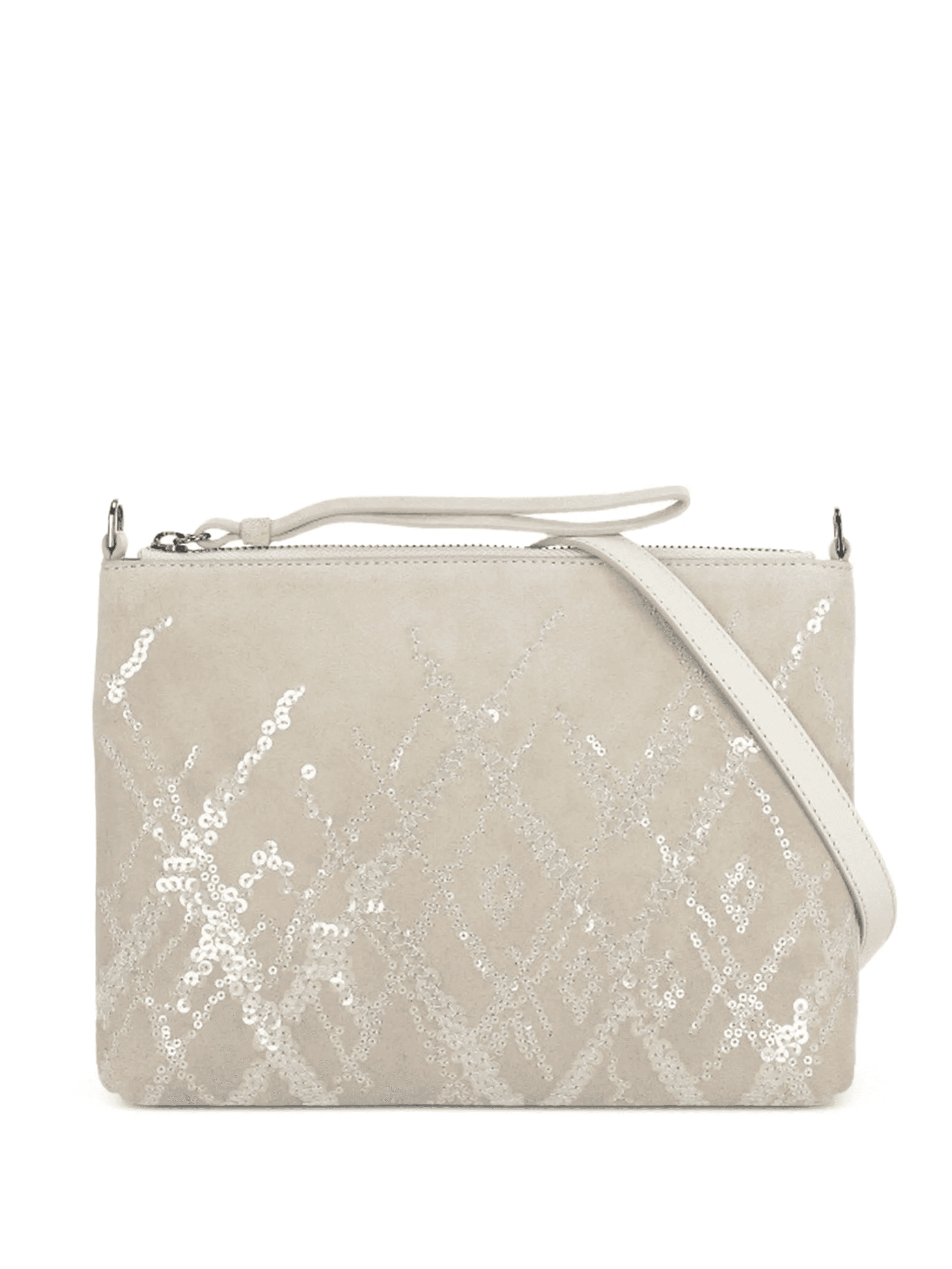 sequin-embellished crossbody bag - Image 1
