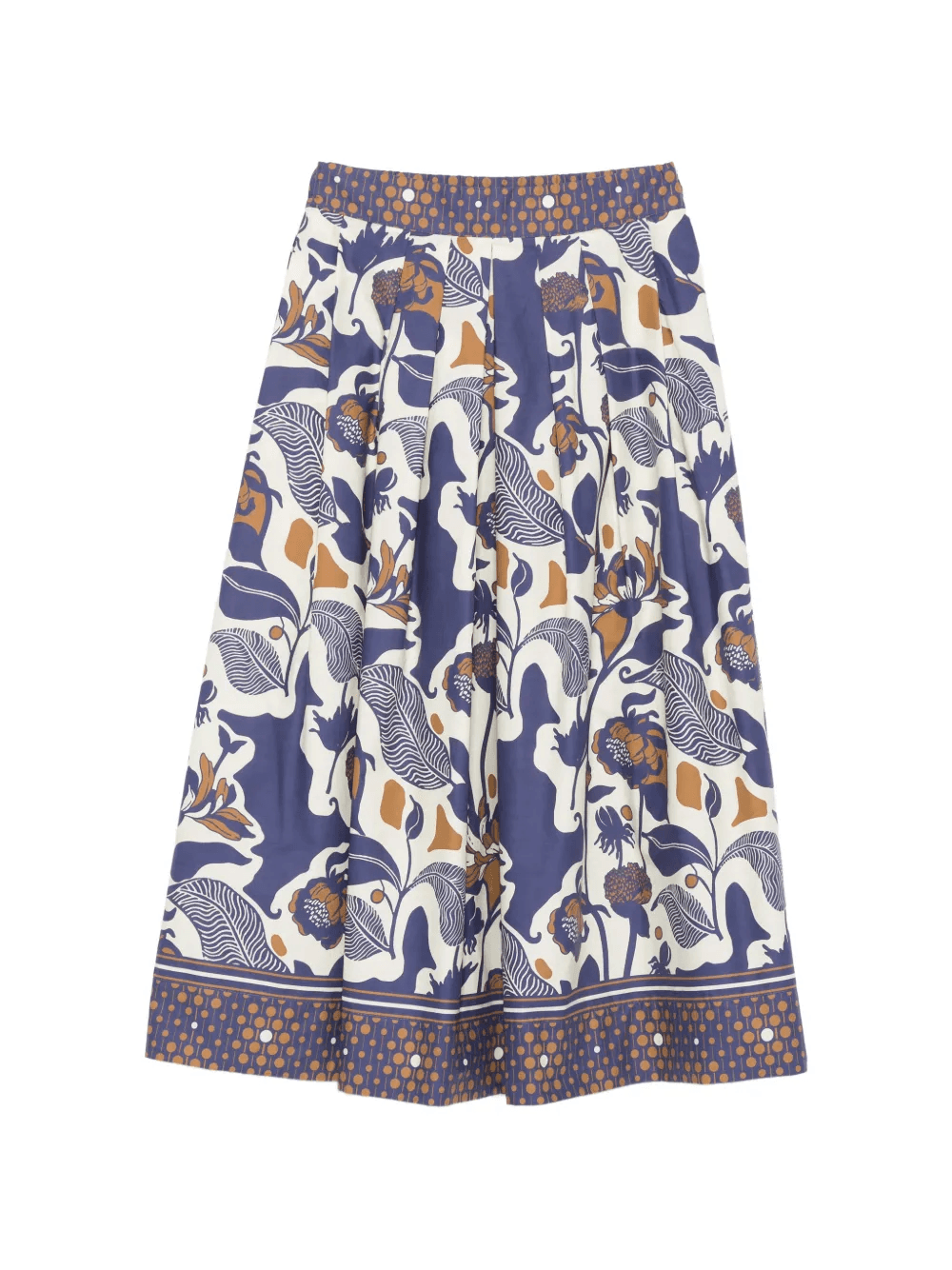 floral-print midi skirt - Image 1