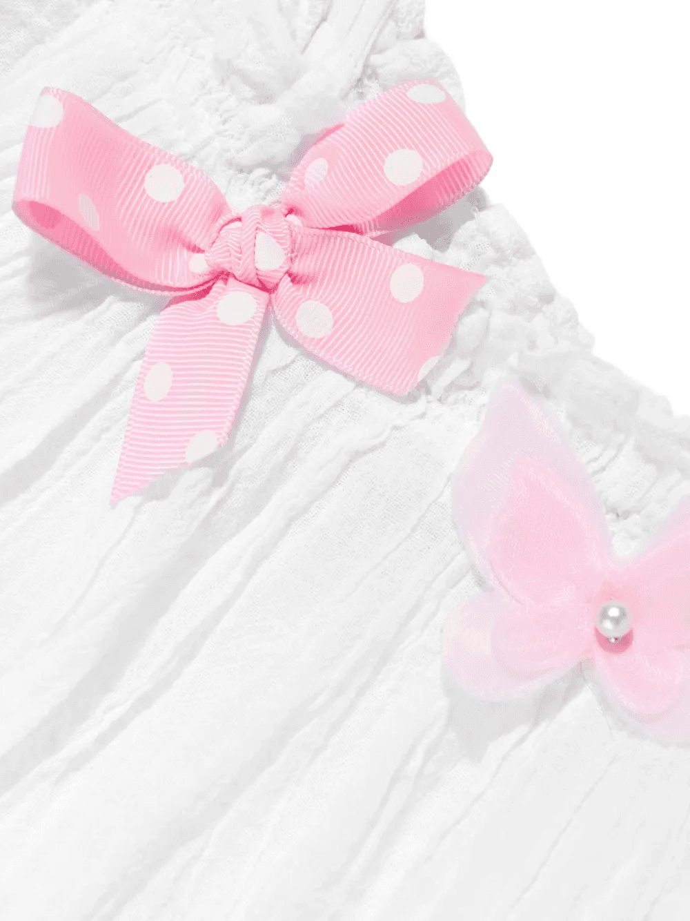 butterfly-bow casual dress - Image 1