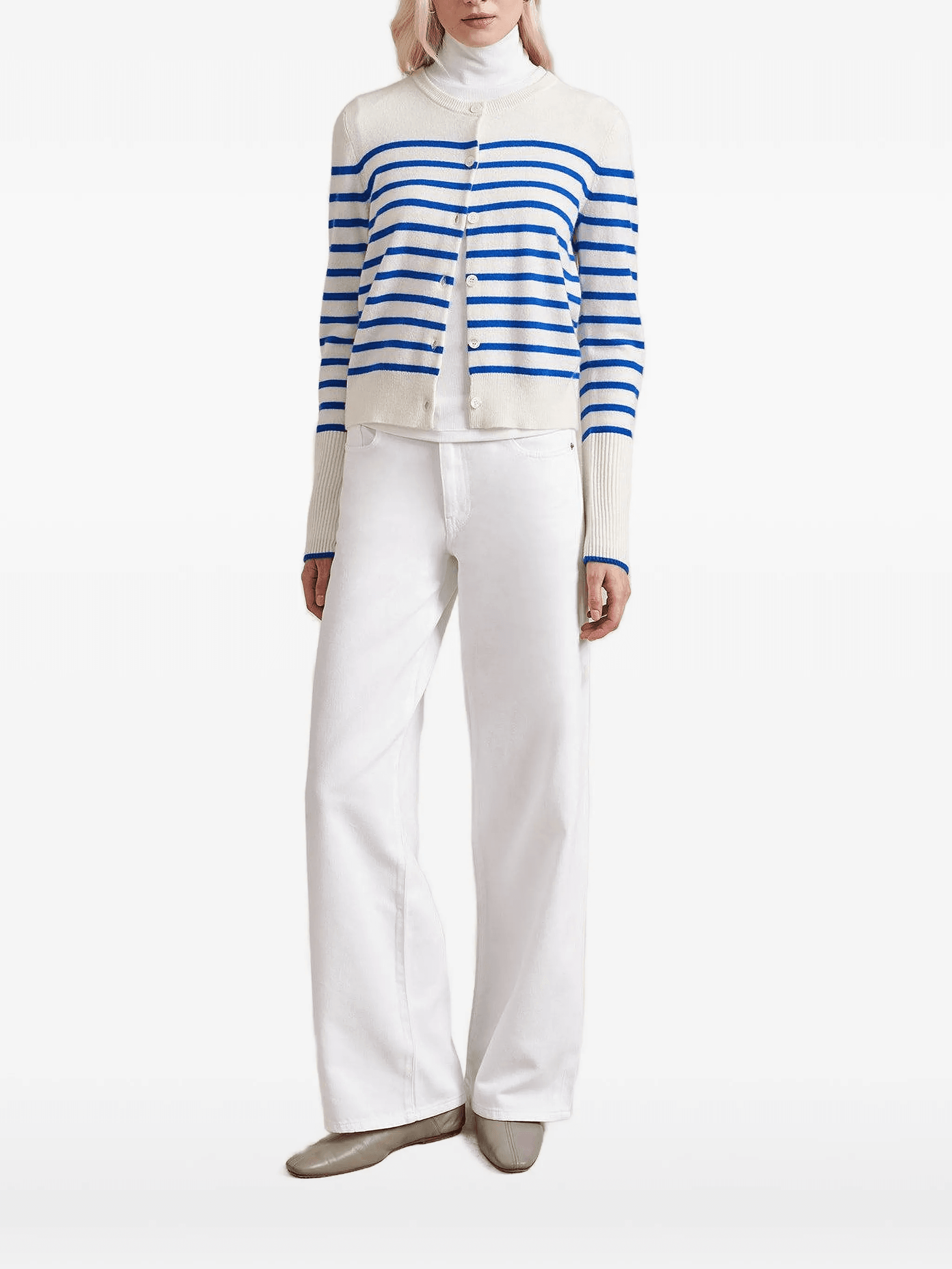 striped cardigan - Image 1
