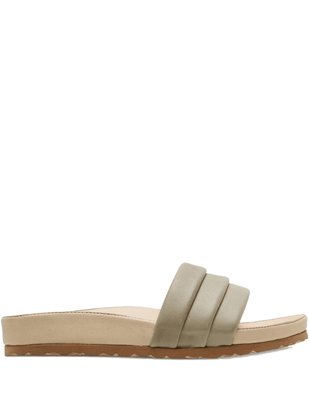 Tanya padded leather slides - Image 1