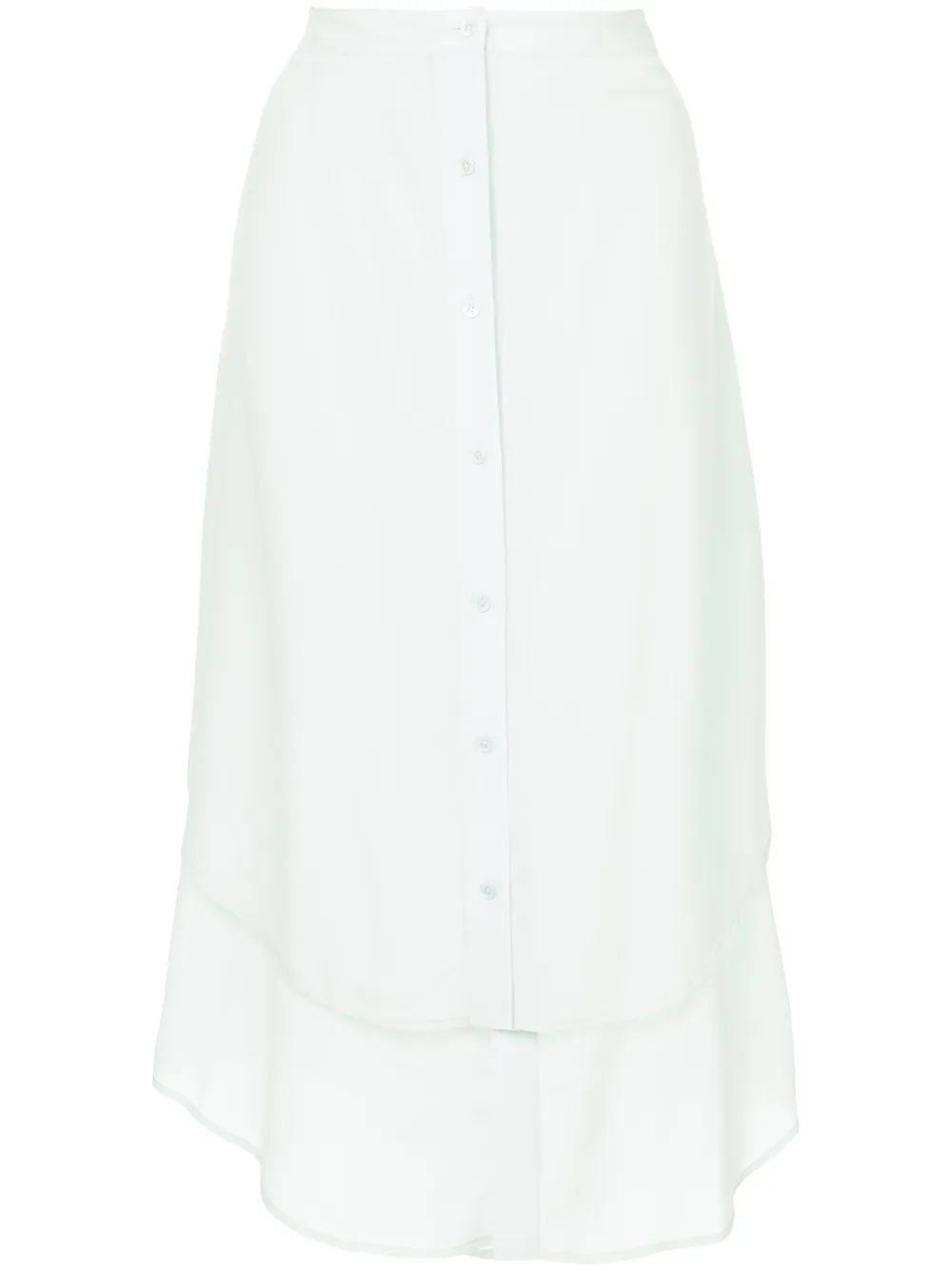 layered button up skirt - Image 1