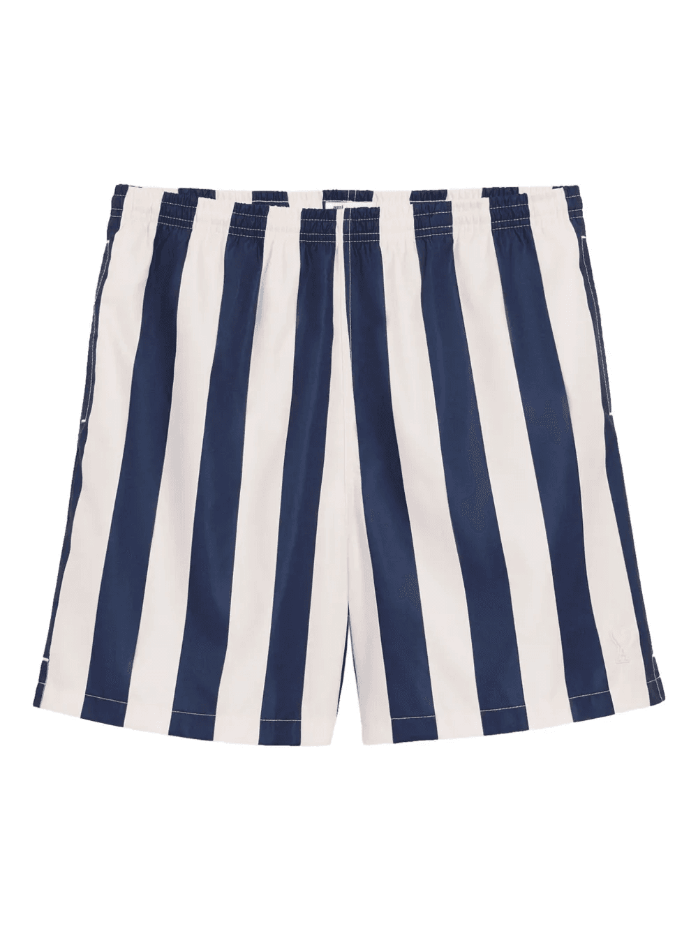 striped patch swim shorts - Image 1