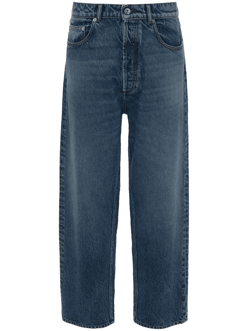 cropped straight-leg jeans - Image 1
