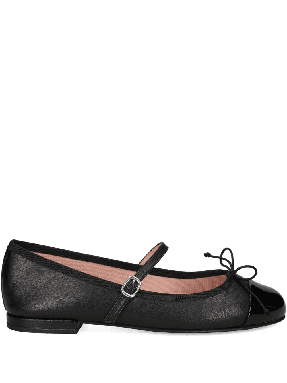 Irma cap-toe bow ballet flats - Image 1