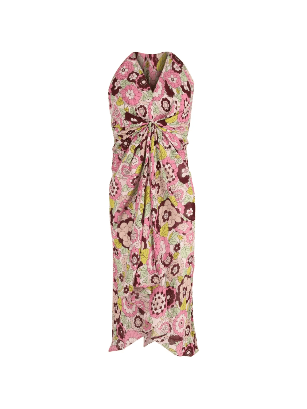 floral-print midi dress - Image 1