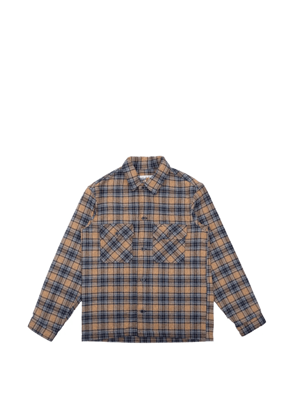 Work flap-pocket flannel shirt - Image 1