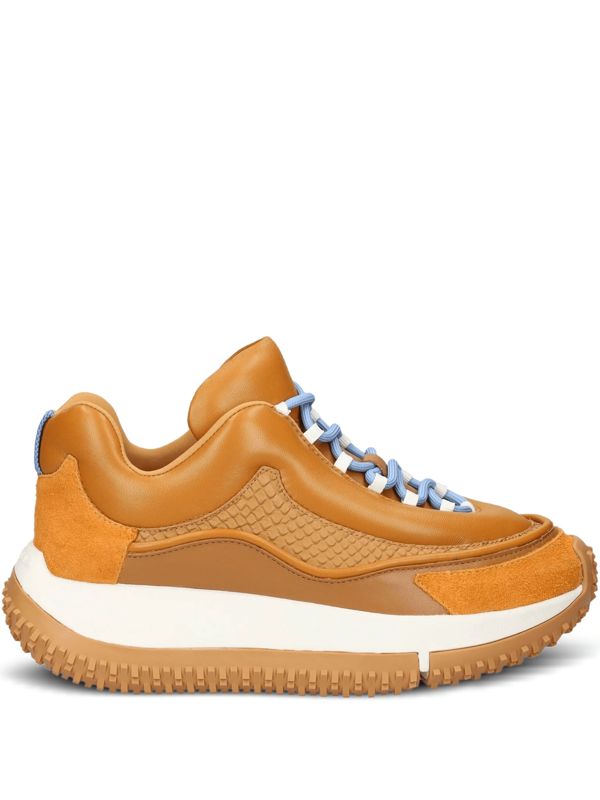leather sneakers - Image 1