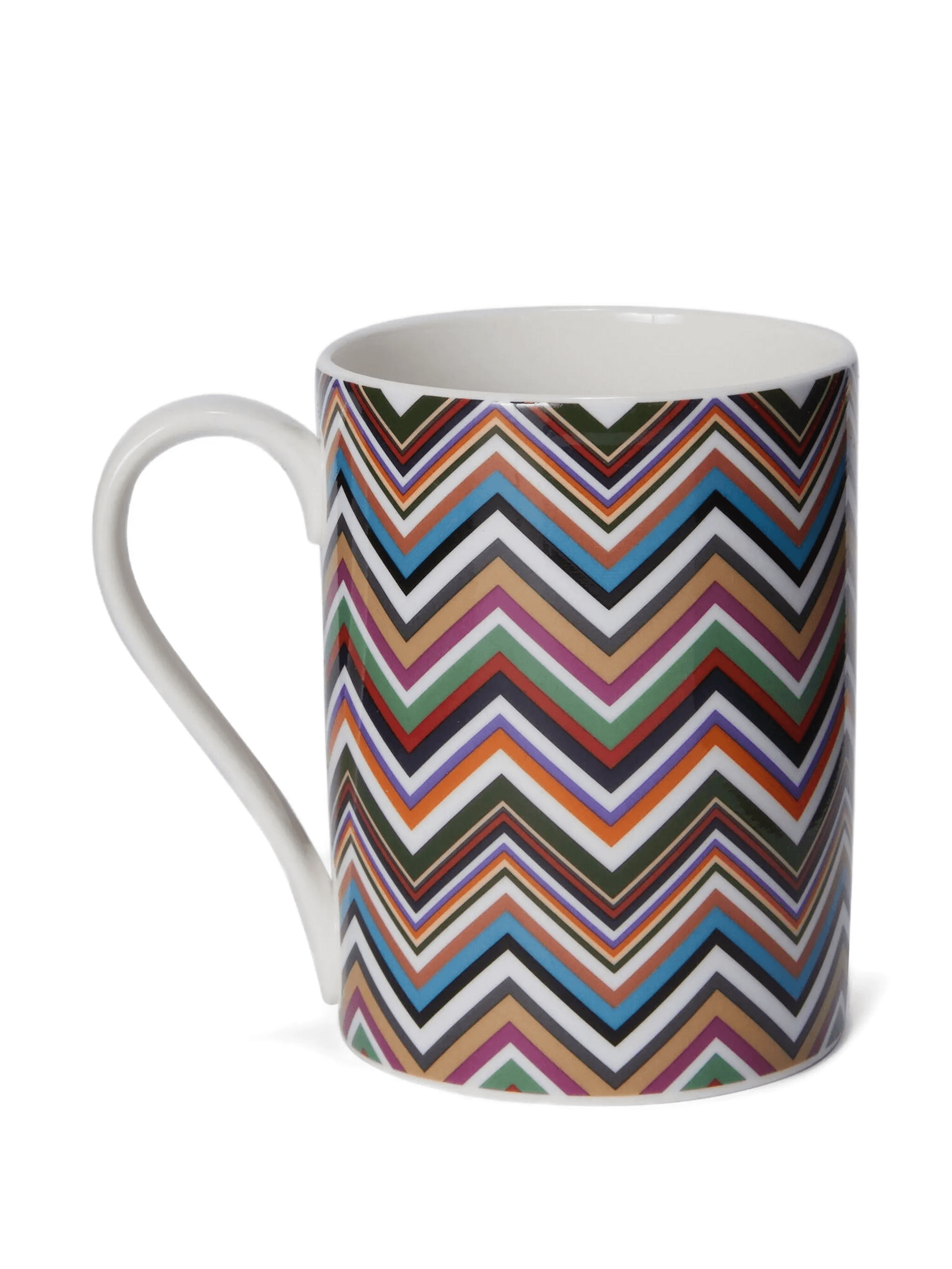 Holiday chevron-pattern mug - Image 1