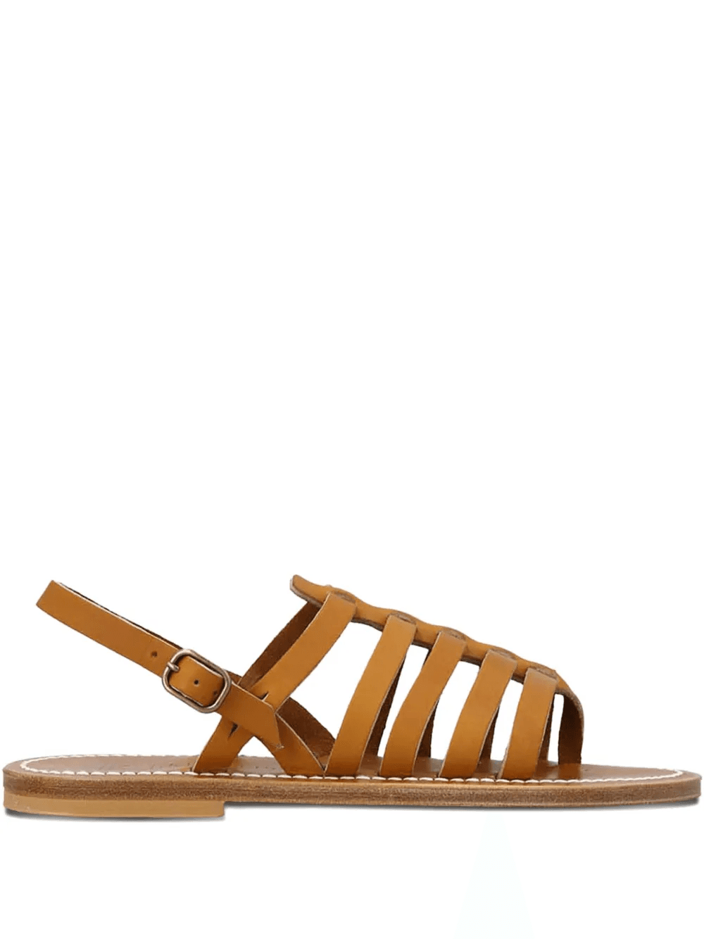 Homere leather ankle-strap sandals - Image 1