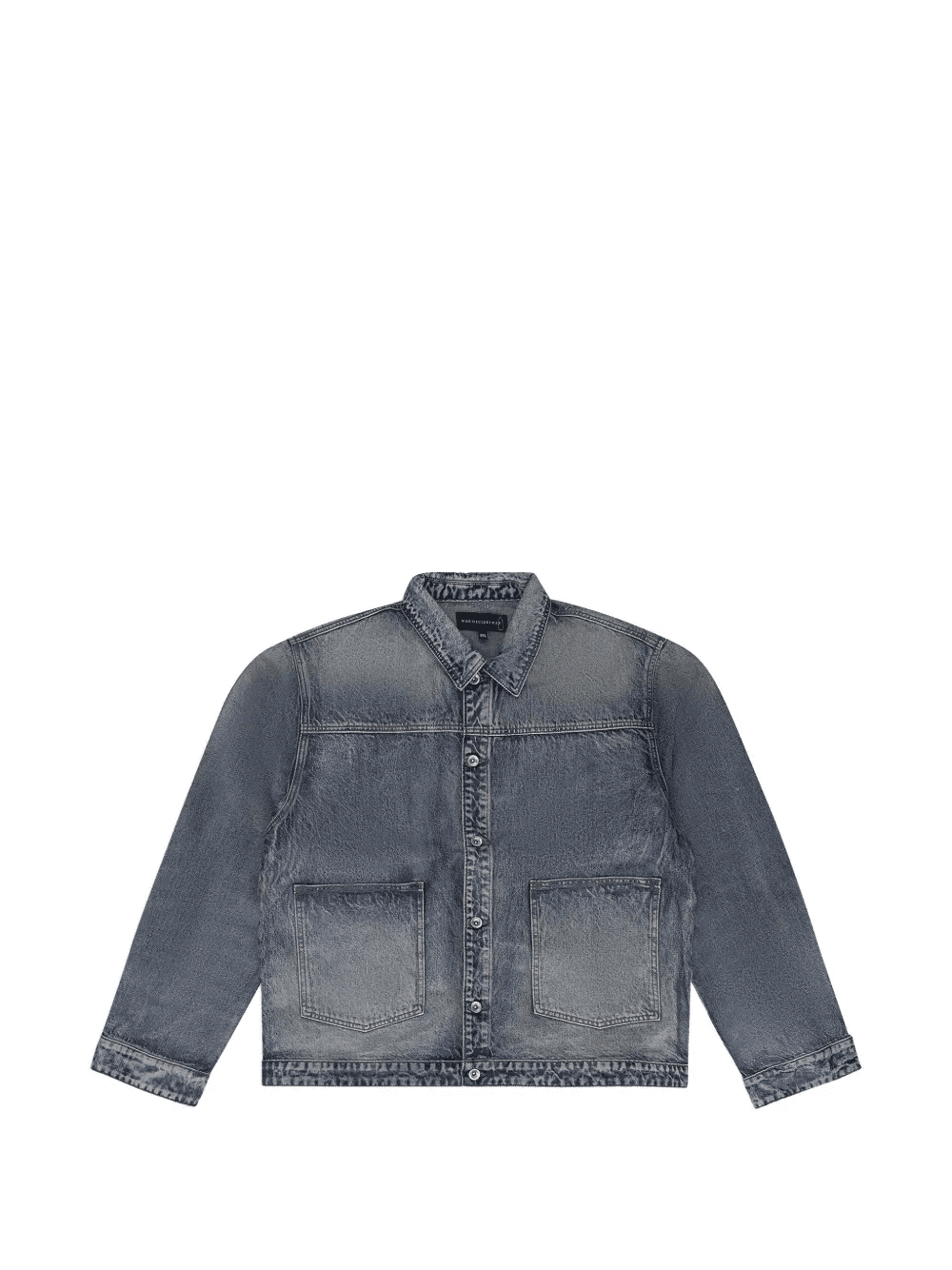 waxed denim jacket - Image 1