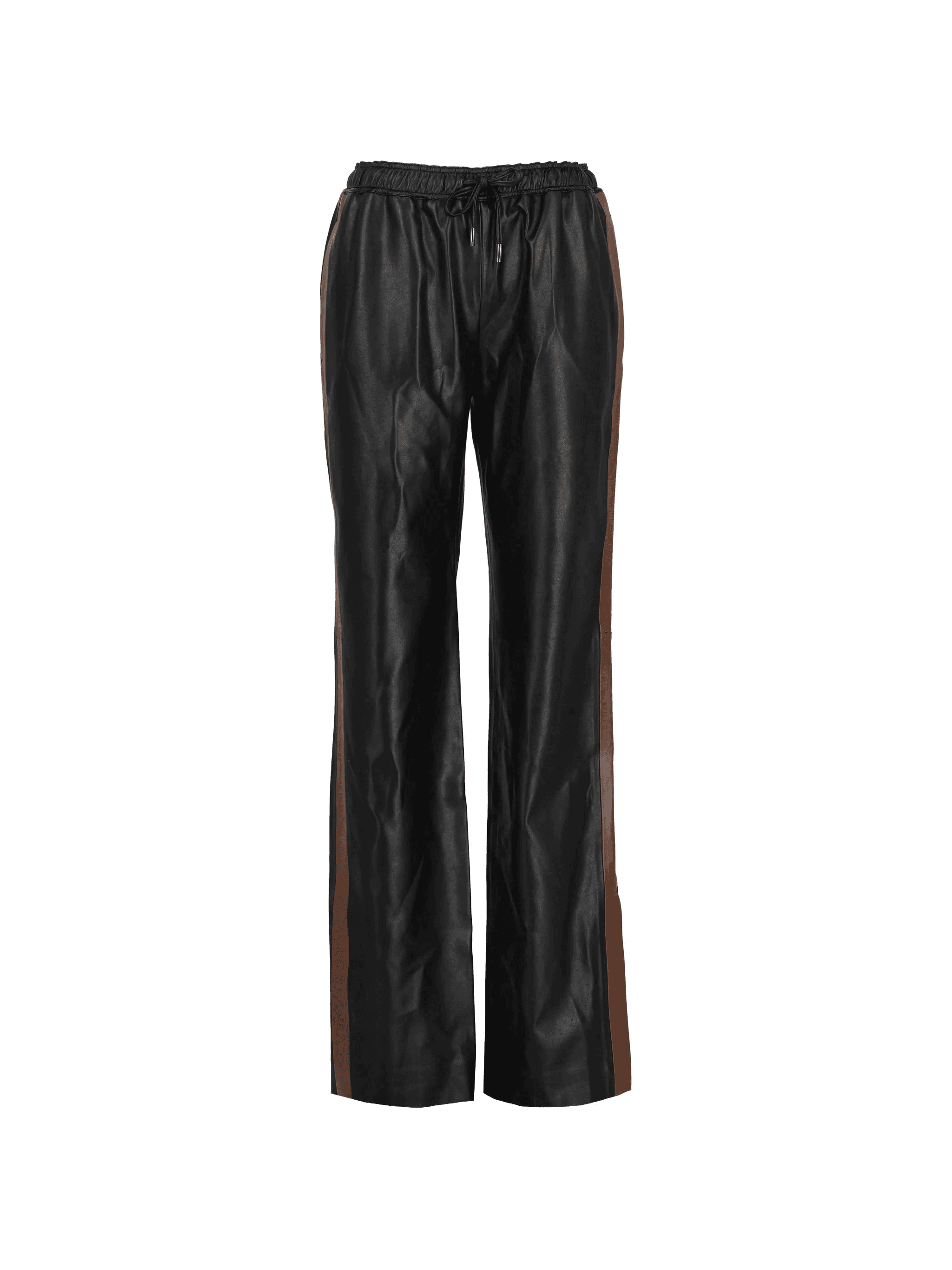 faux-leather trousers - Image 1
