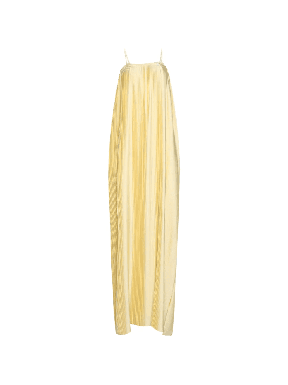 spaghetti strap pleated dress - Image 1