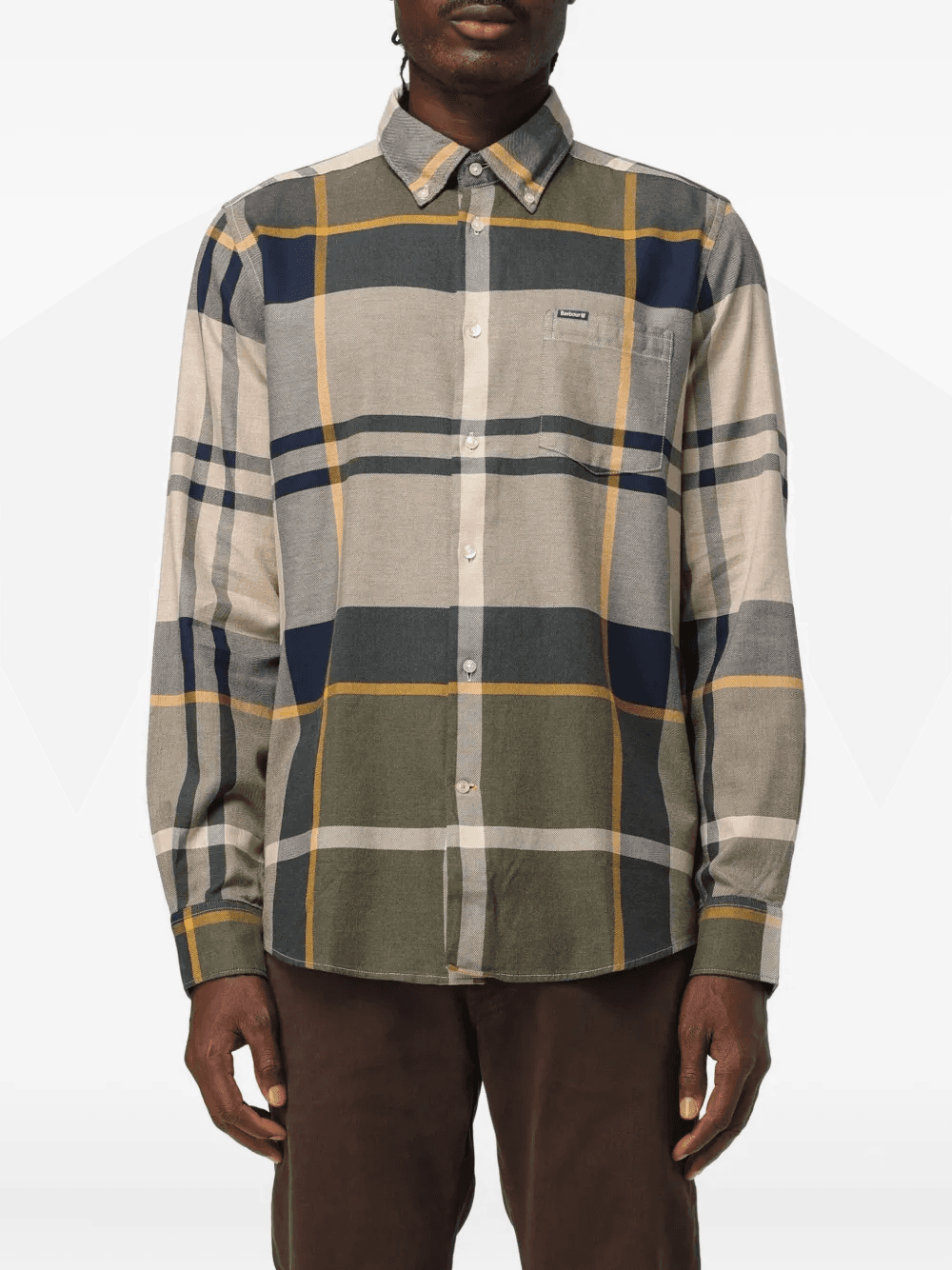 Dunnon checked pocket shirt - Image 1