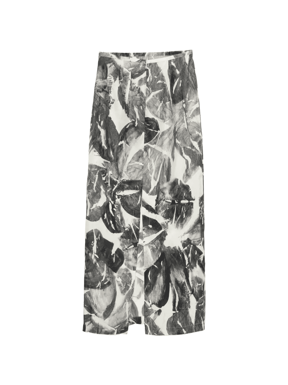 zip-fastening midi skirt - Image 1