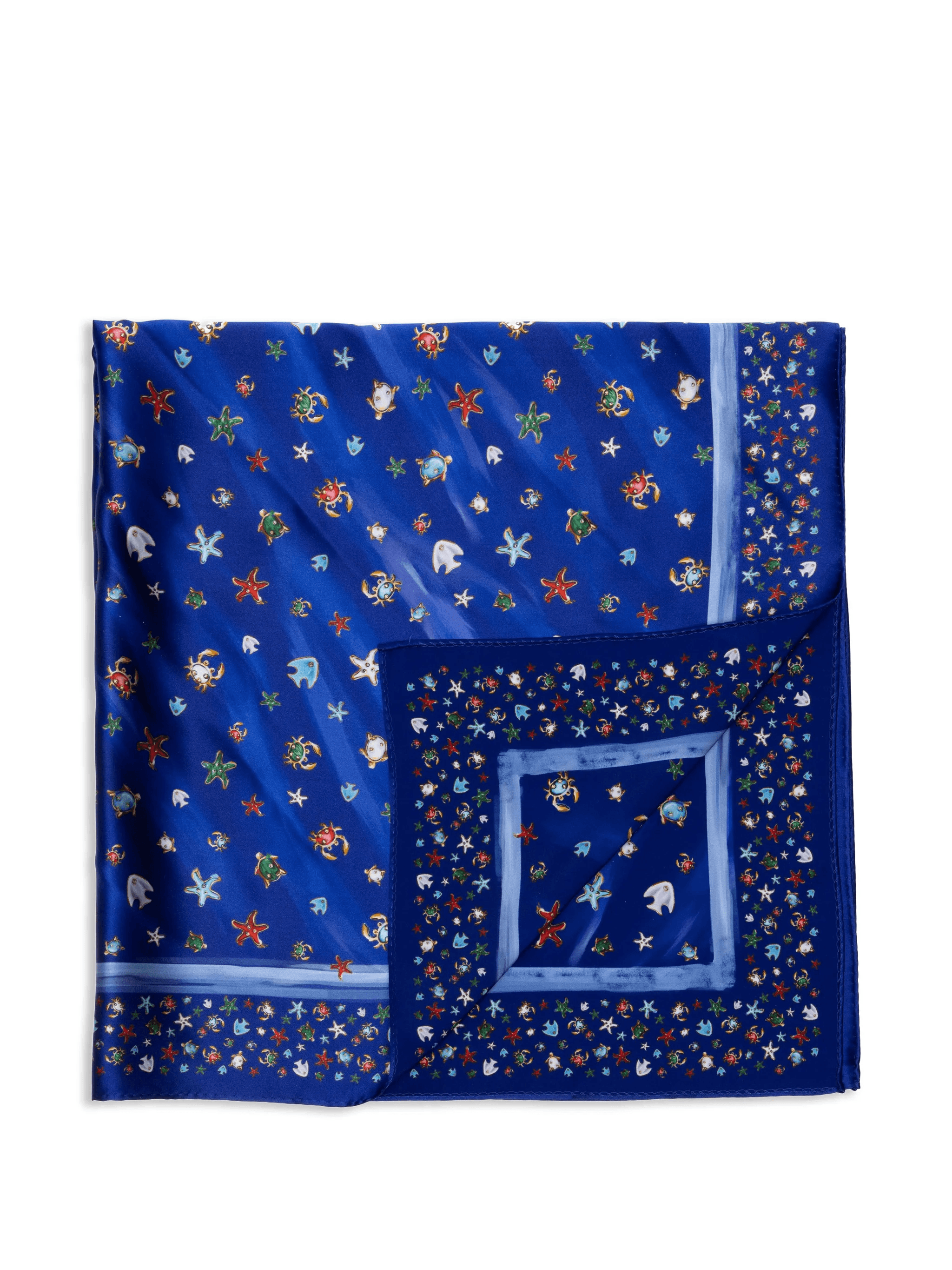 printed silk scarf - Image 1