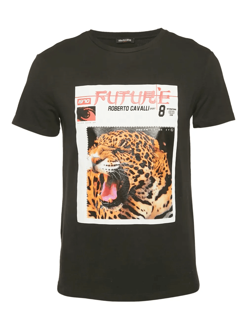 jaguar-print T-shirt - Image 1