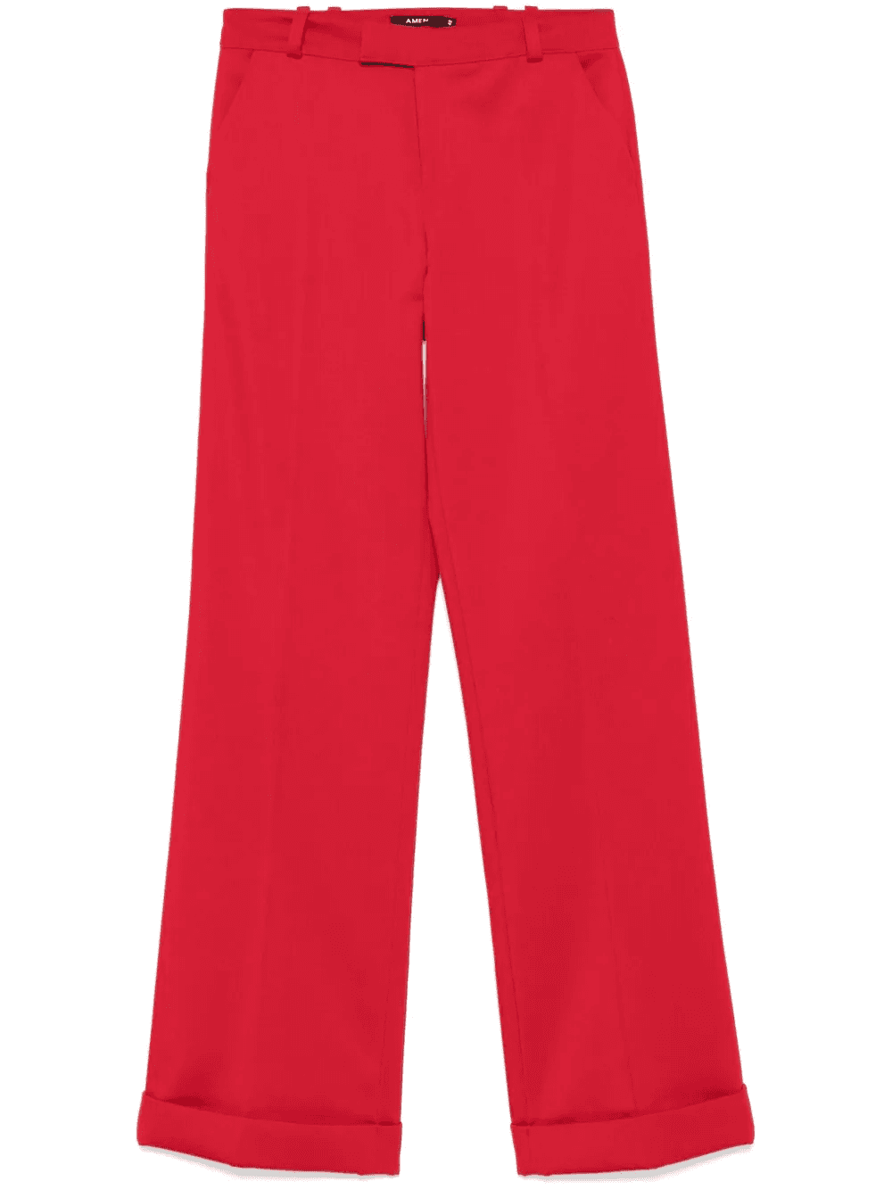 tailored straight-leg trousers - Image 1
